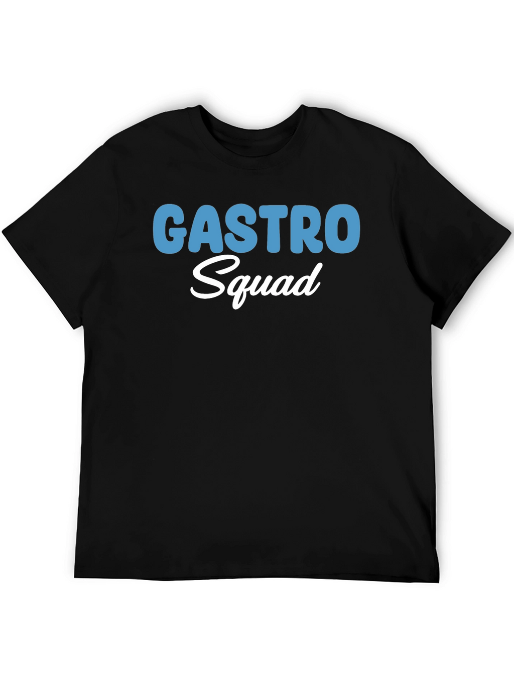 Gastro Squad T-Shirt - Black Crew Neck Tee