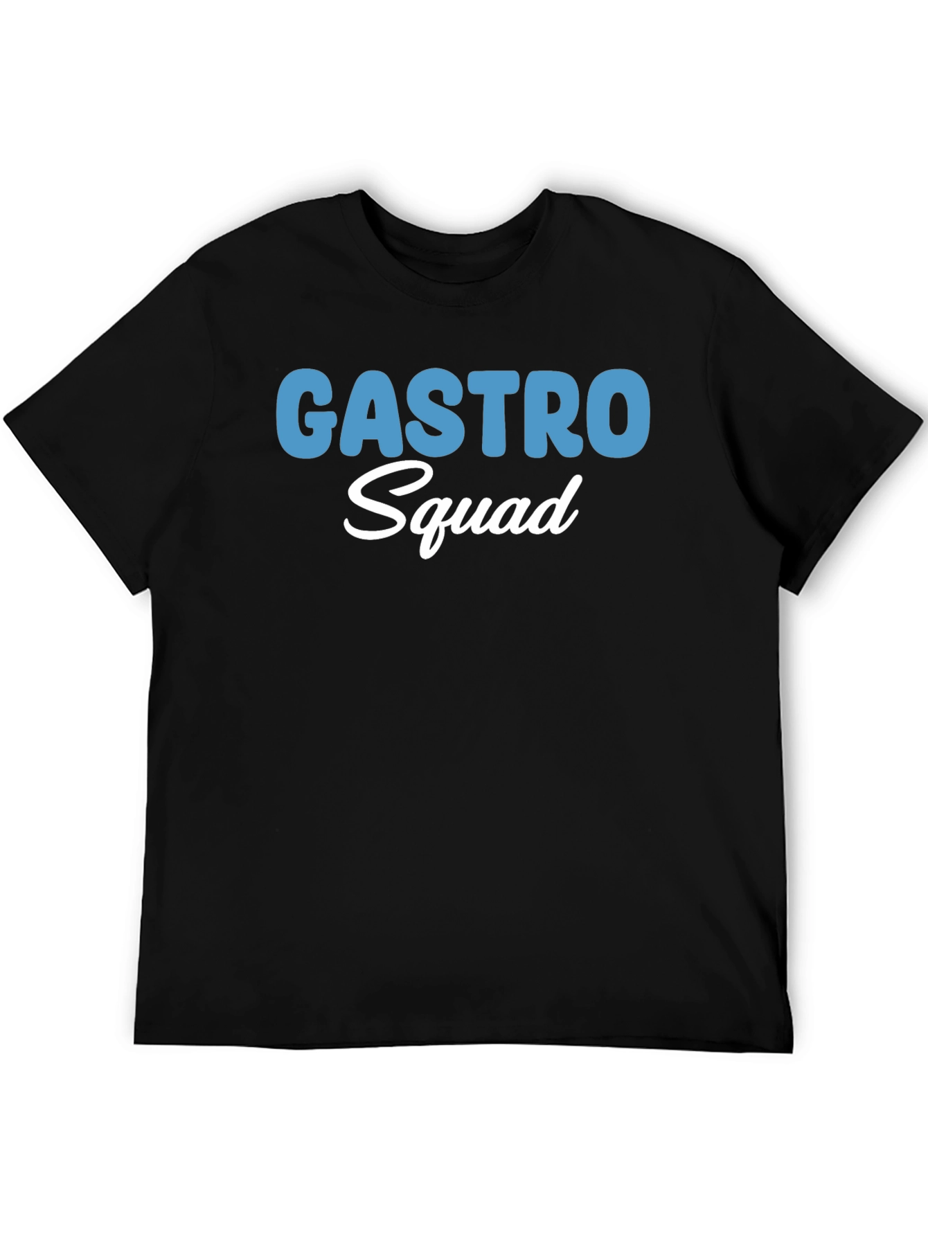 Gastro Squad T-Shirt - Black Crew Neck Tee