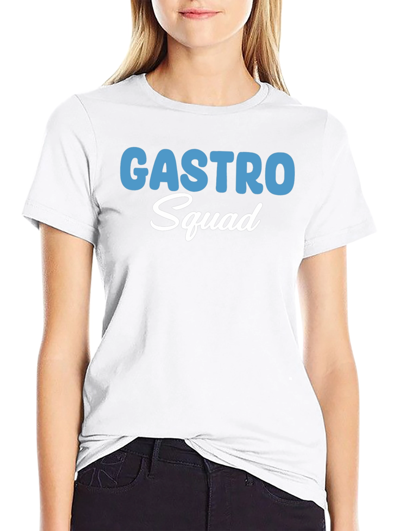 Gastro Squad T-Shirt - Black Crew Neck Tee