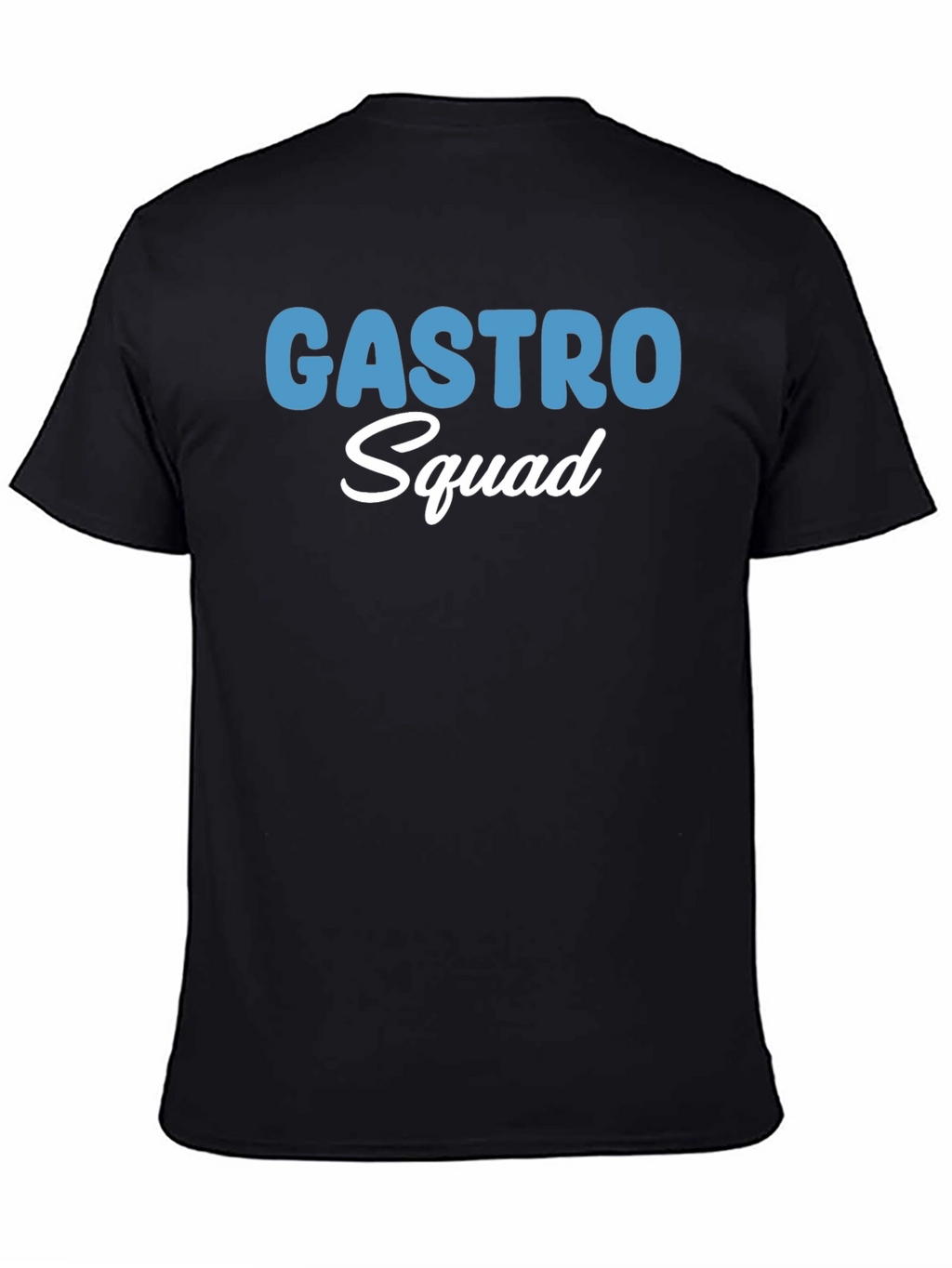 Gastro Squad T-Shirt - Black Crew Neck Tee