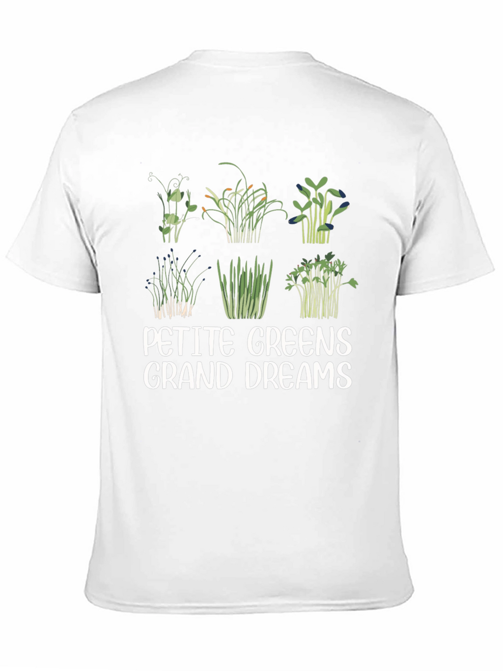 Petite Greens Grand Dreams Graphic T-Shirt