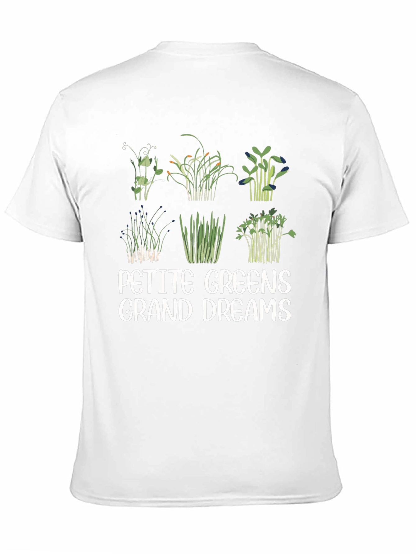 Petite Greens Grand Dreams Graphic T-Shirt