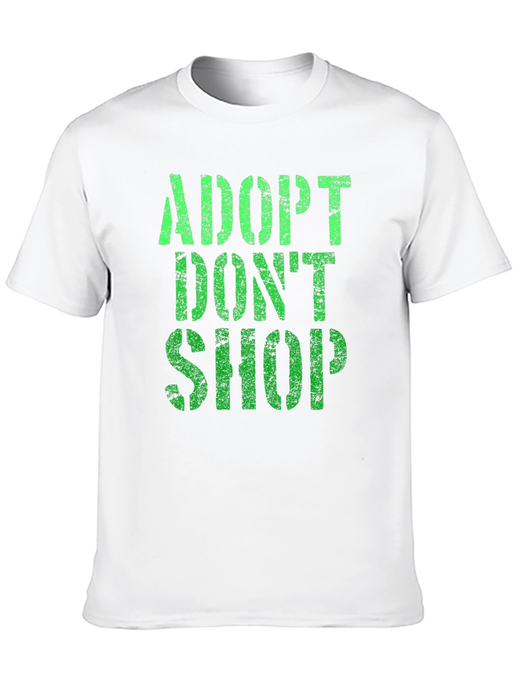 Adopt Dont Shop Graphic T-Shirt