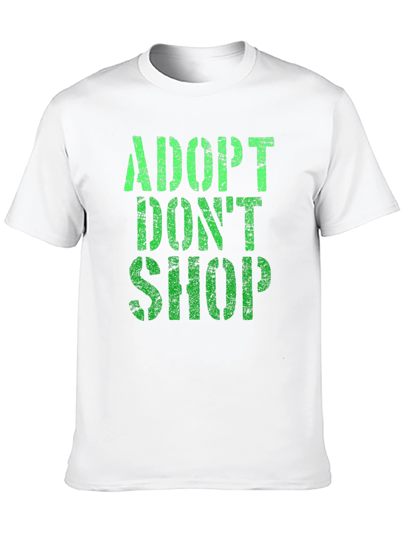Adopt Dont Shop Graphic T-Shirt