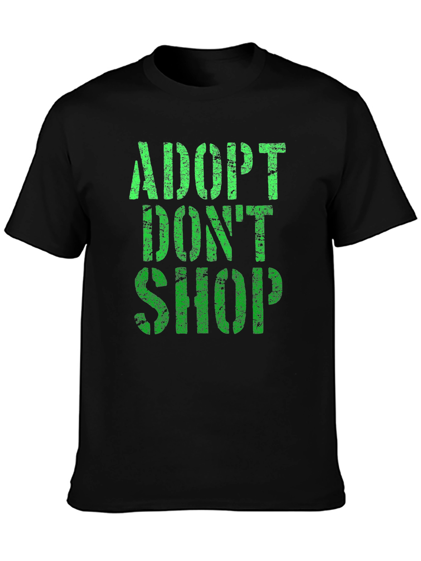 Adopt Dont Shop Graphic T-Shirt