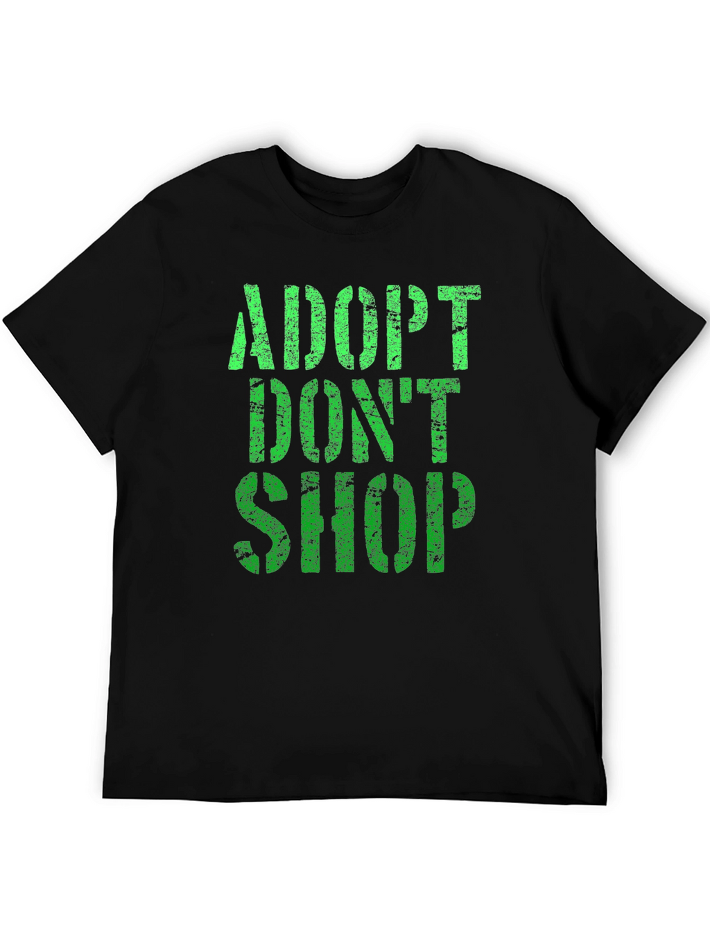 Adopt Dont Shop Graphic T-Shirt