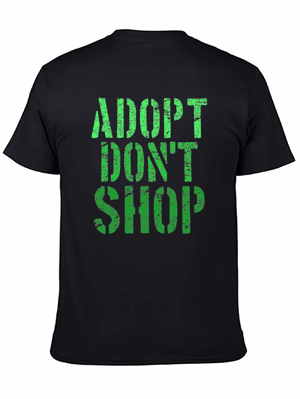 Adopt Dont Shop Graphic T-Shirt