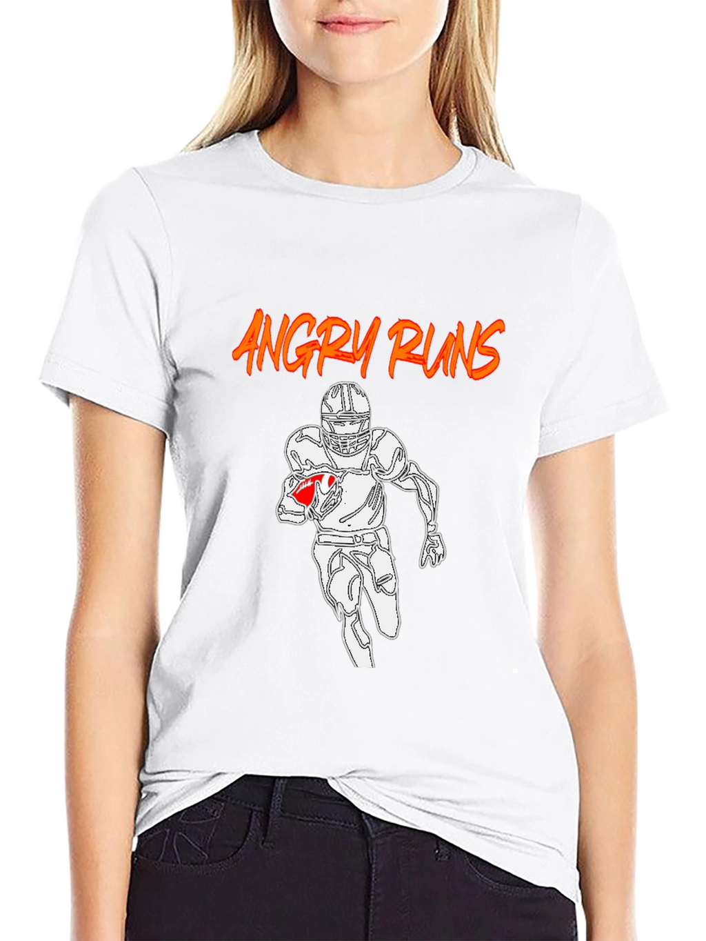 Angry Runs Graphic T-Shirt