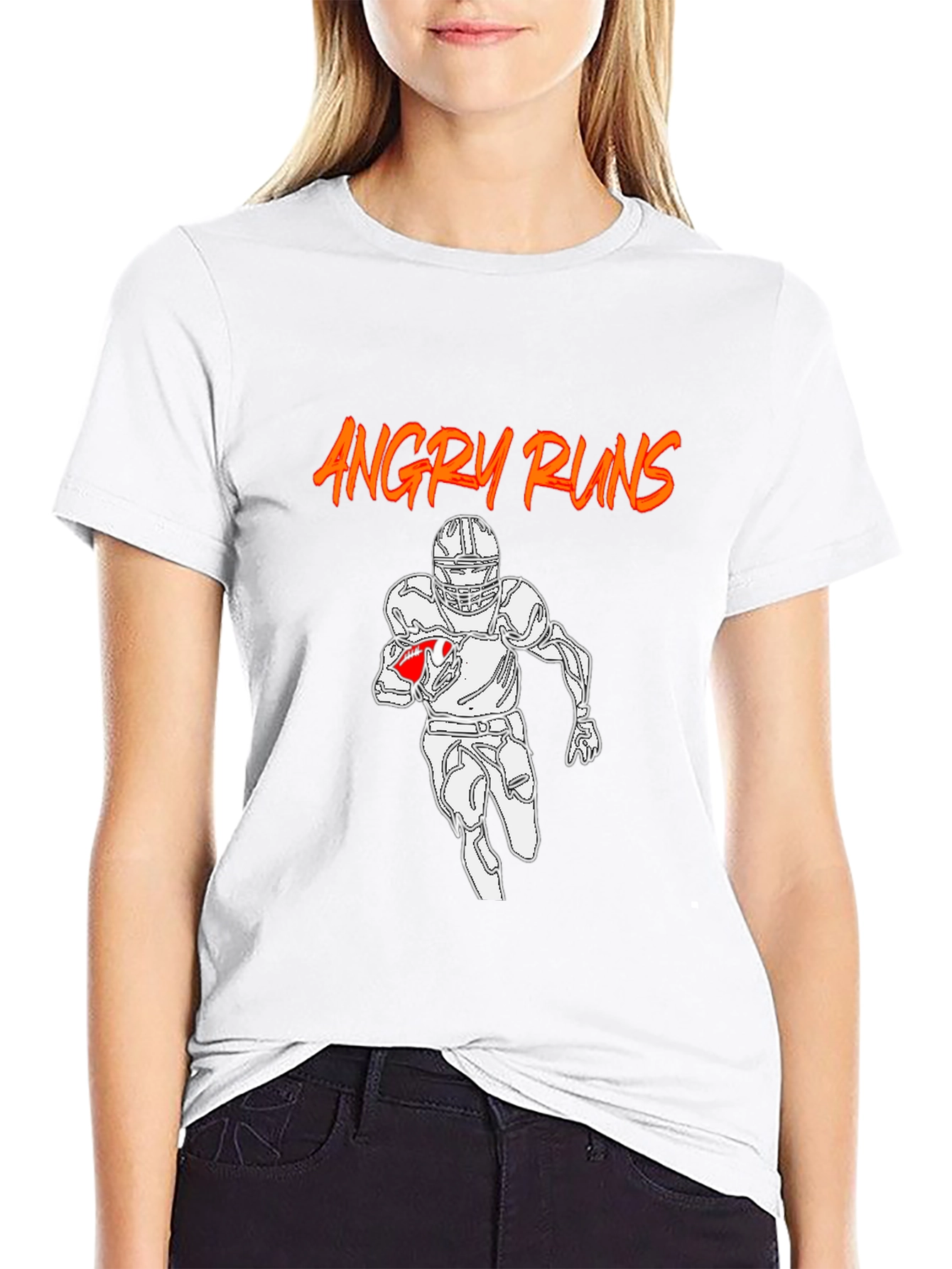 Angry Runs Graphic T-Shirt