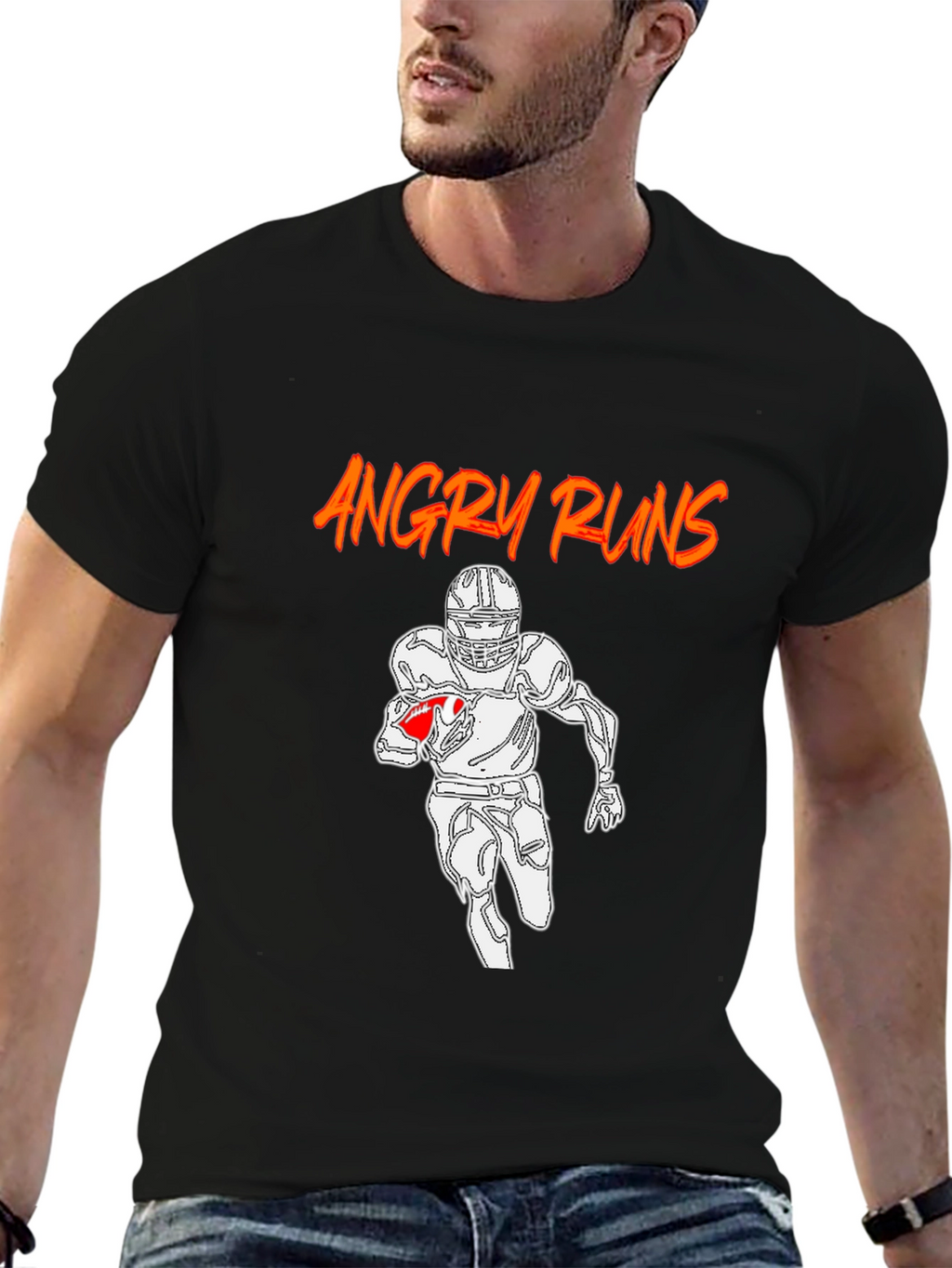 Angry Runs Graphic T-Shirt