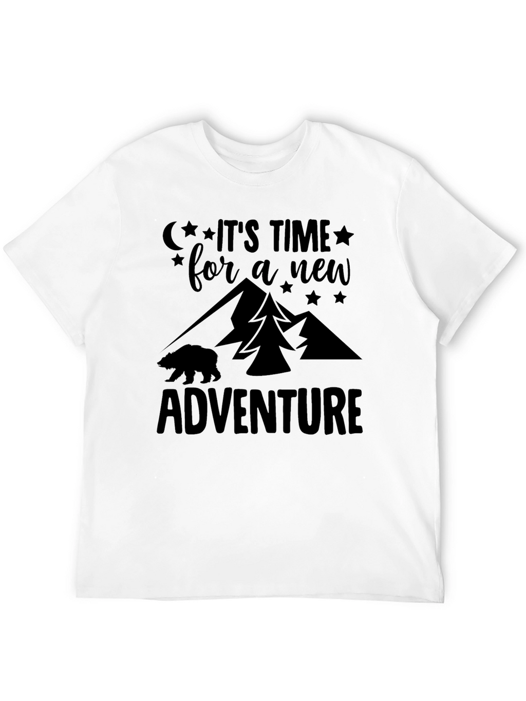Adventure Time Black Graphic Tee