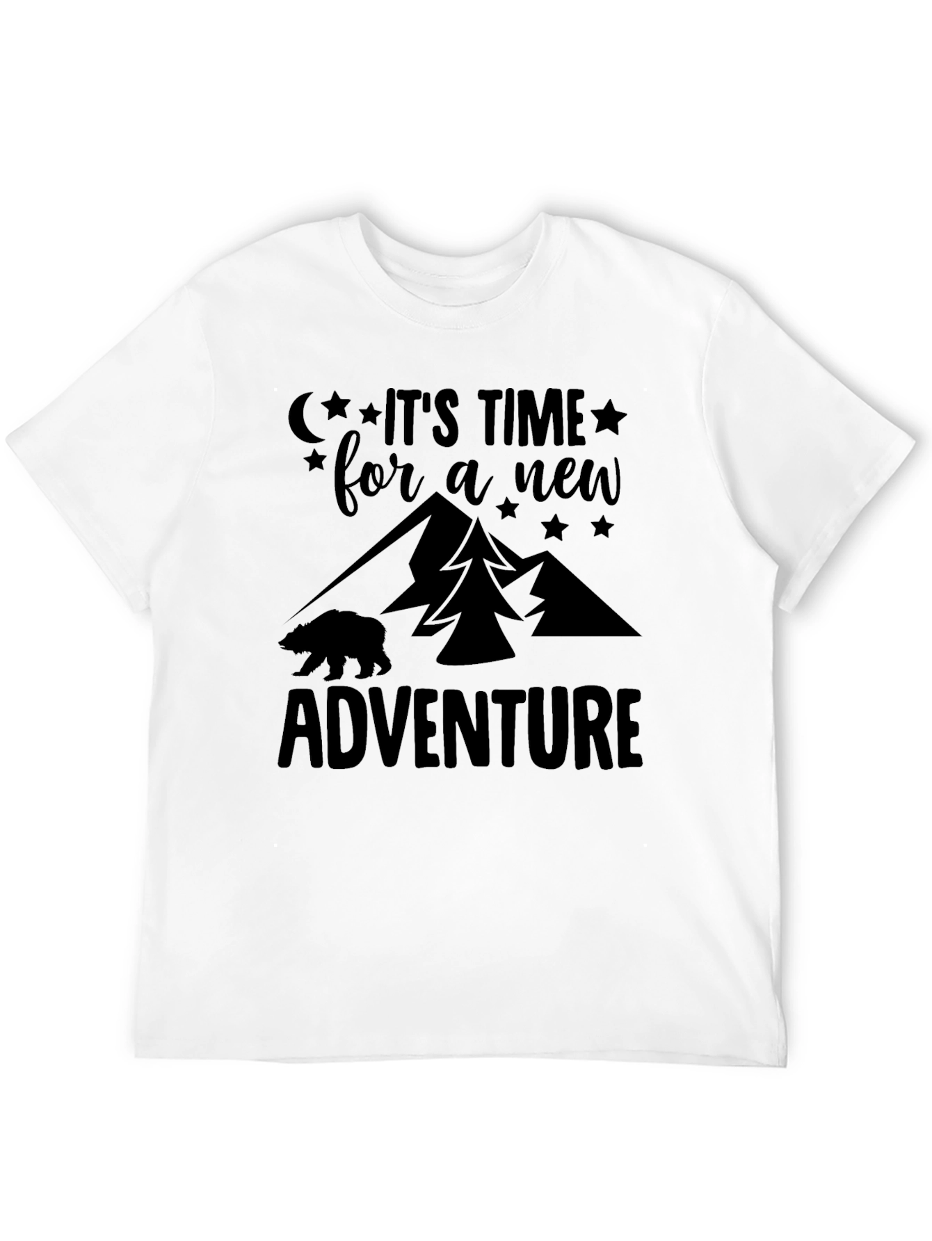 Adventure Time Black Graphic Tee
