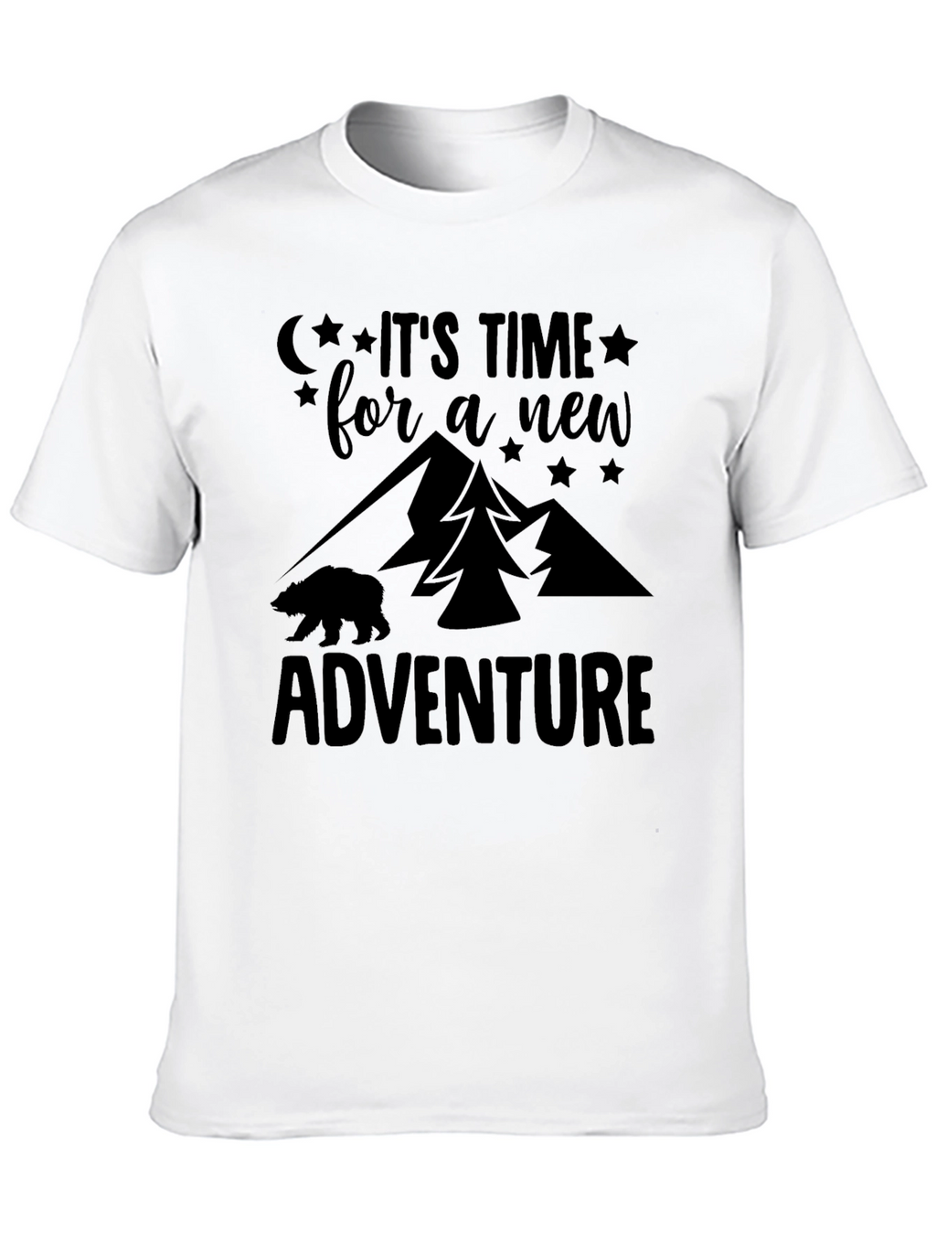 Adventure Time Black Graphic Tee