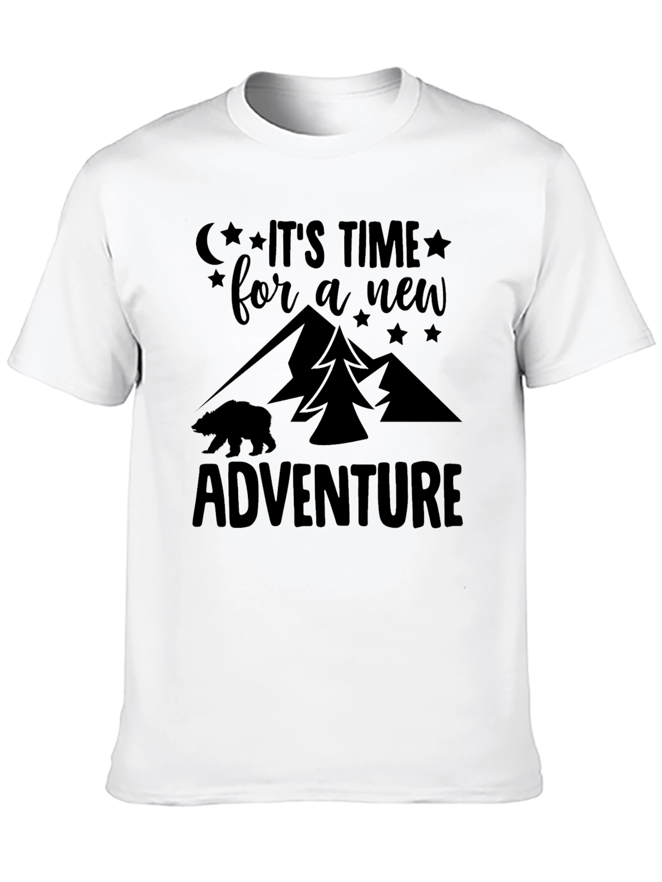 Adventure Time Black Graphic Tee