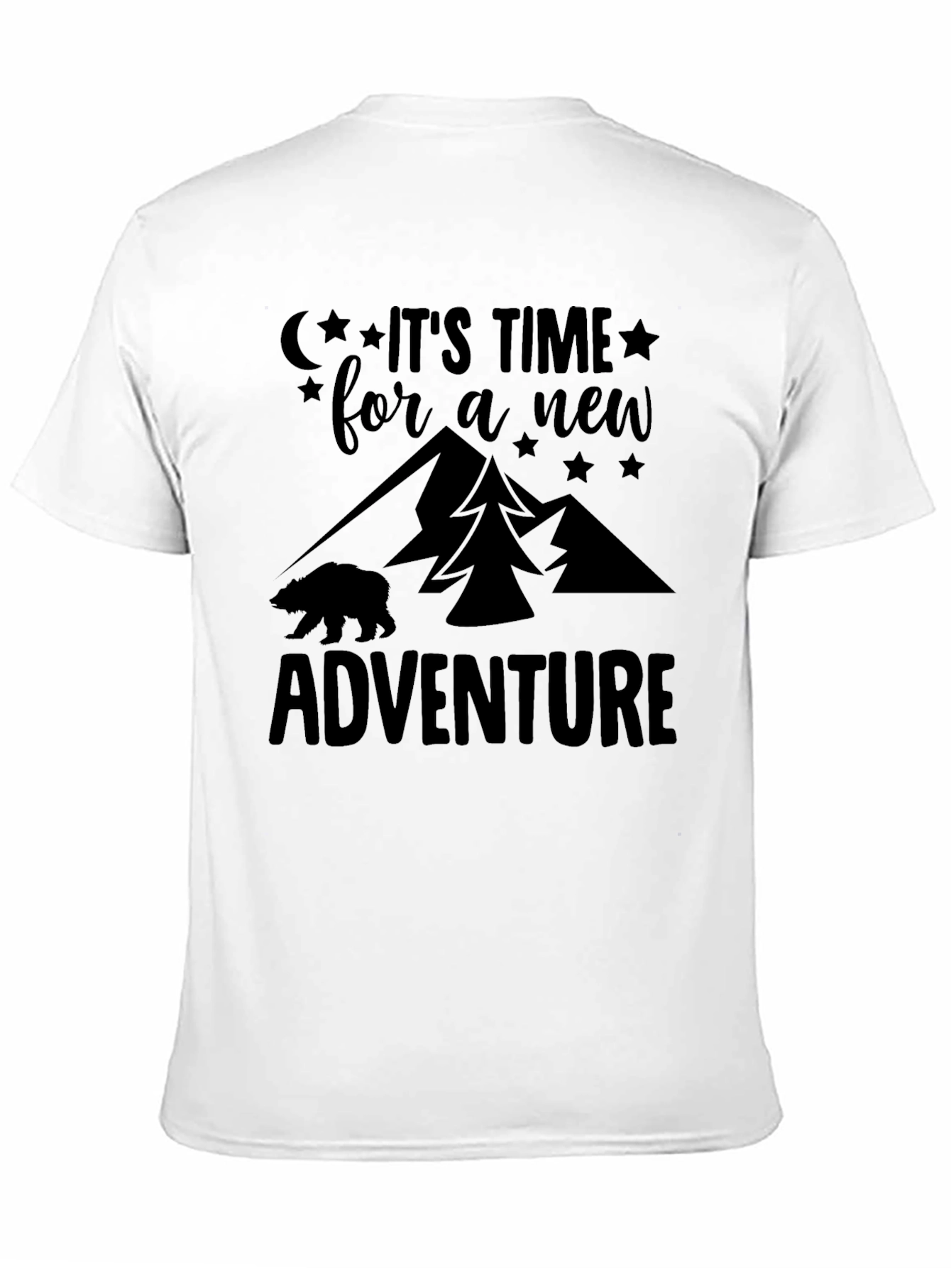 Adventure Time Black Graphic Tee