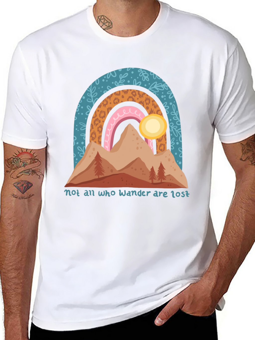 Wanderer Graphic Tee - Not All Who Wander