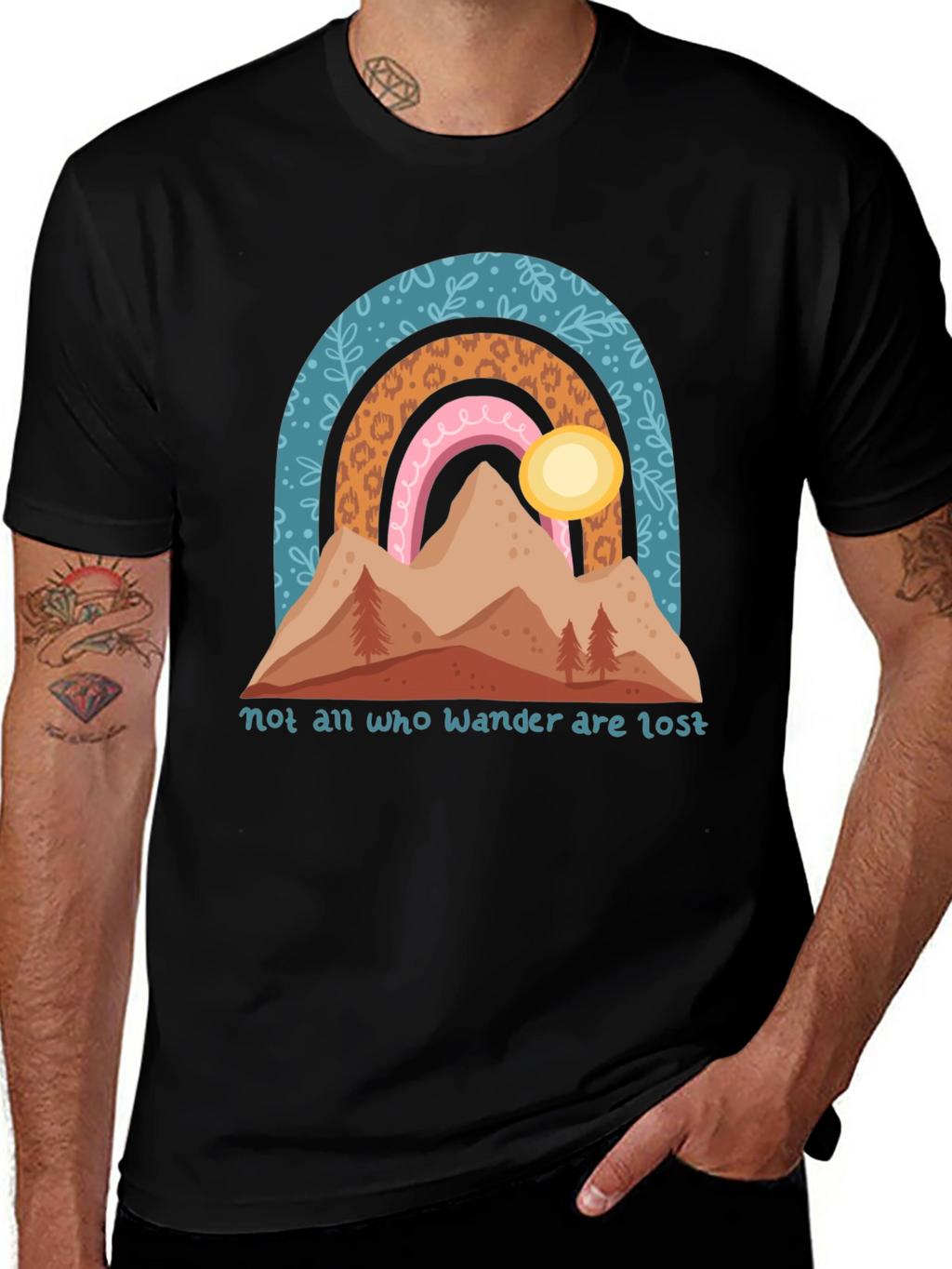 Wanderer Graphic Tee - Not All Who Wander