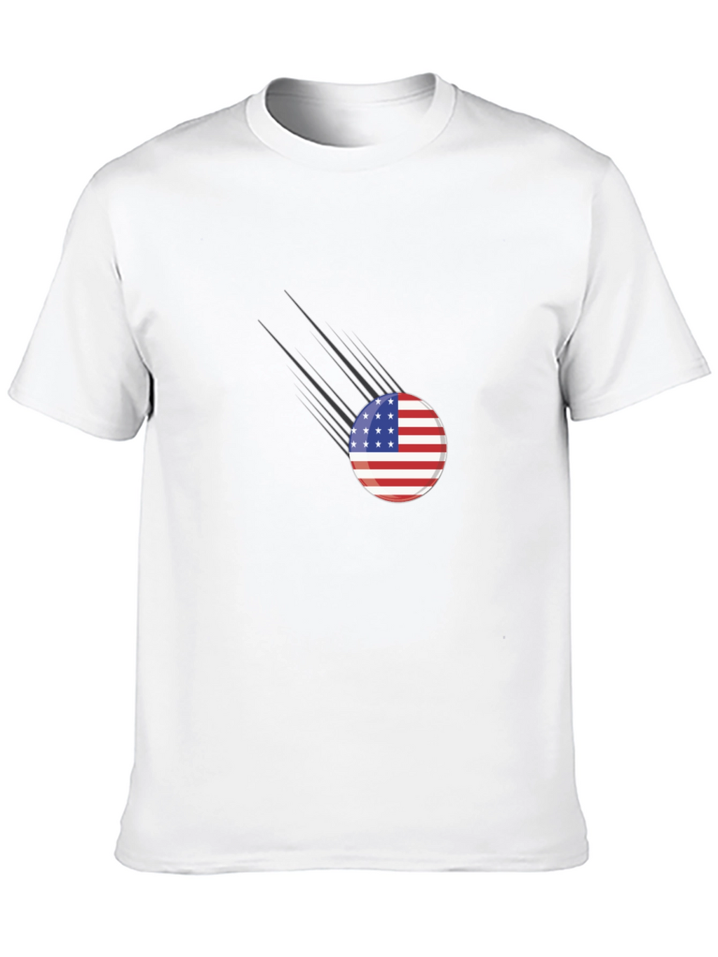 American Flag Comet T-Shirt