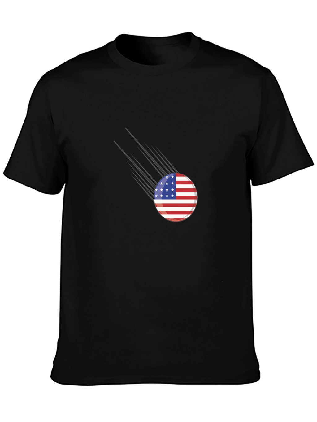 American Flag Comet T-Shirt