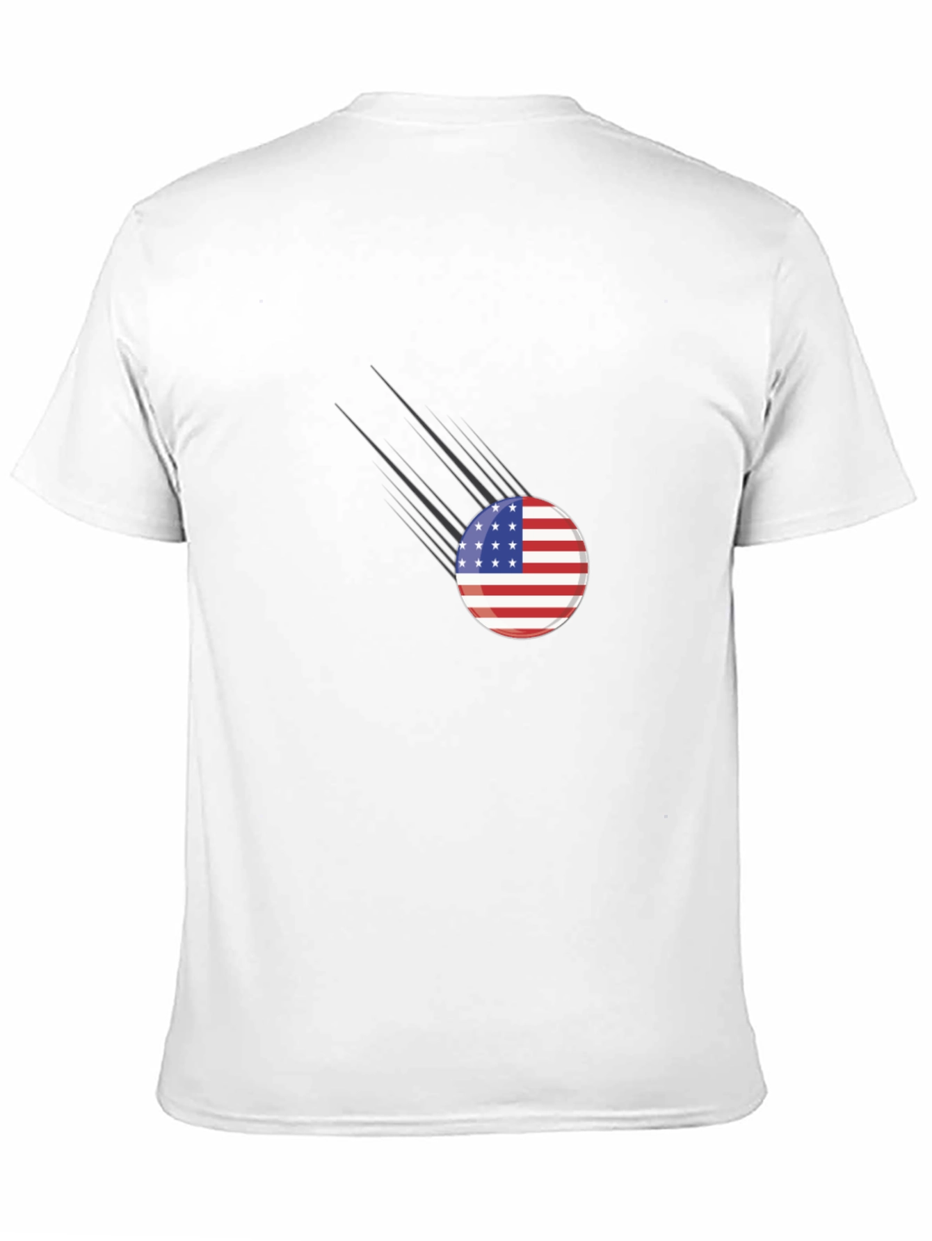 American Flag Comet T-Shirt