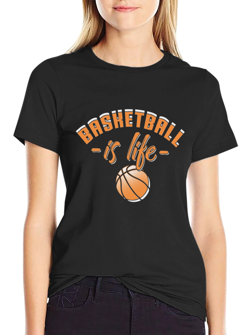 Basketball is Life Graphic T-Shirt