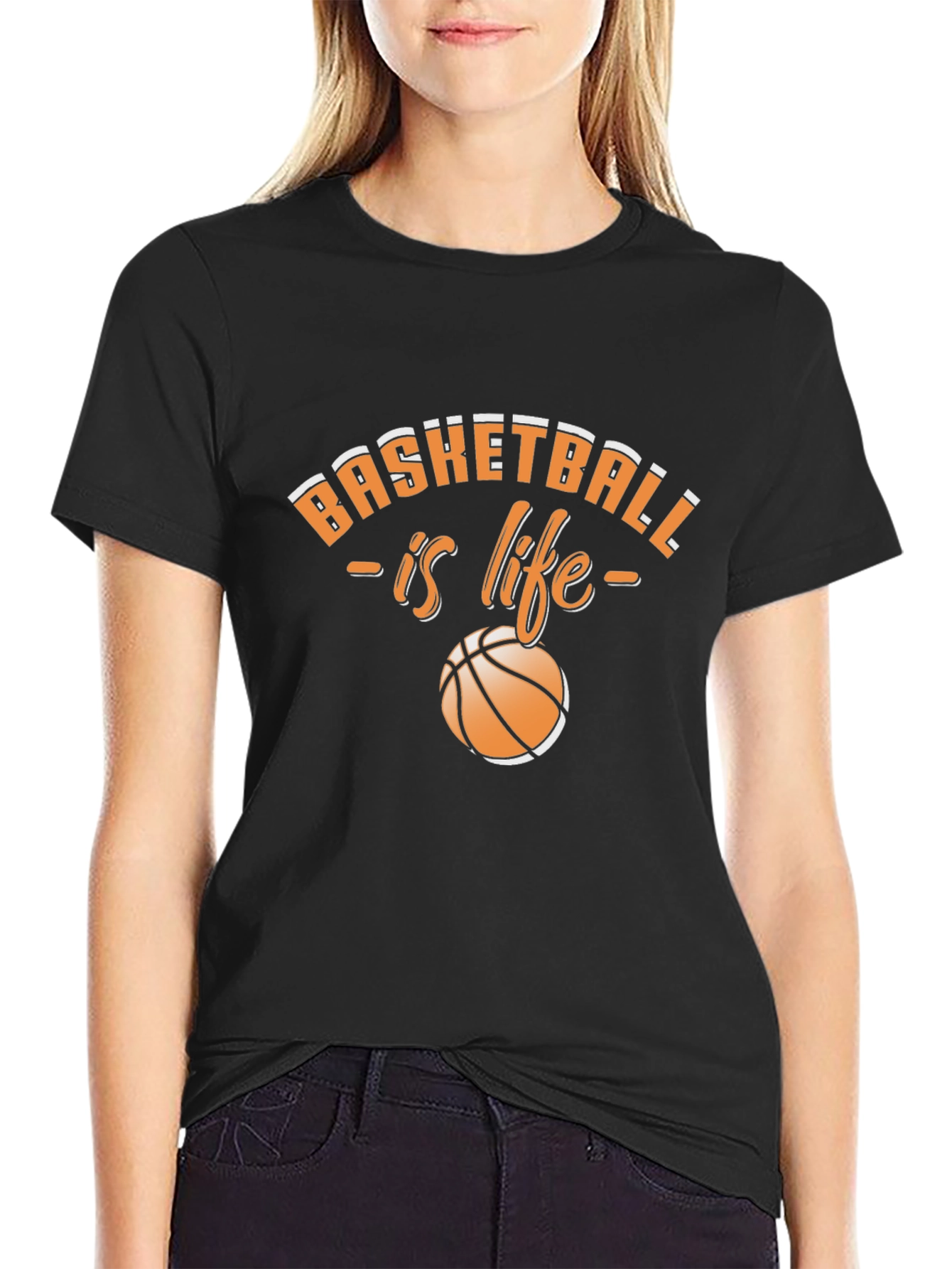 Basketball is Life Graphic T-Shirt