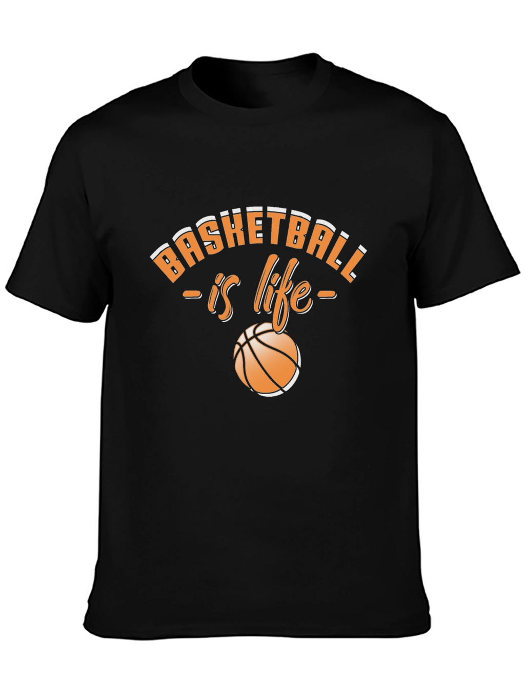 Basketball is Life Graphic T-Shirt