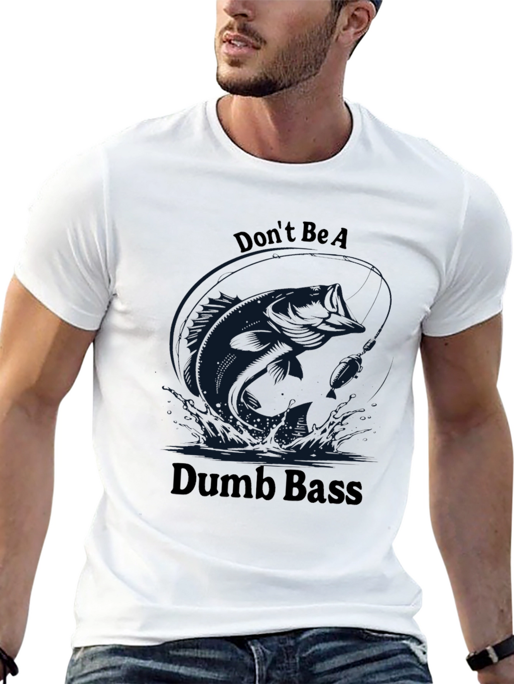 Dont Be A Dumb Bass Fishing T-Shirt