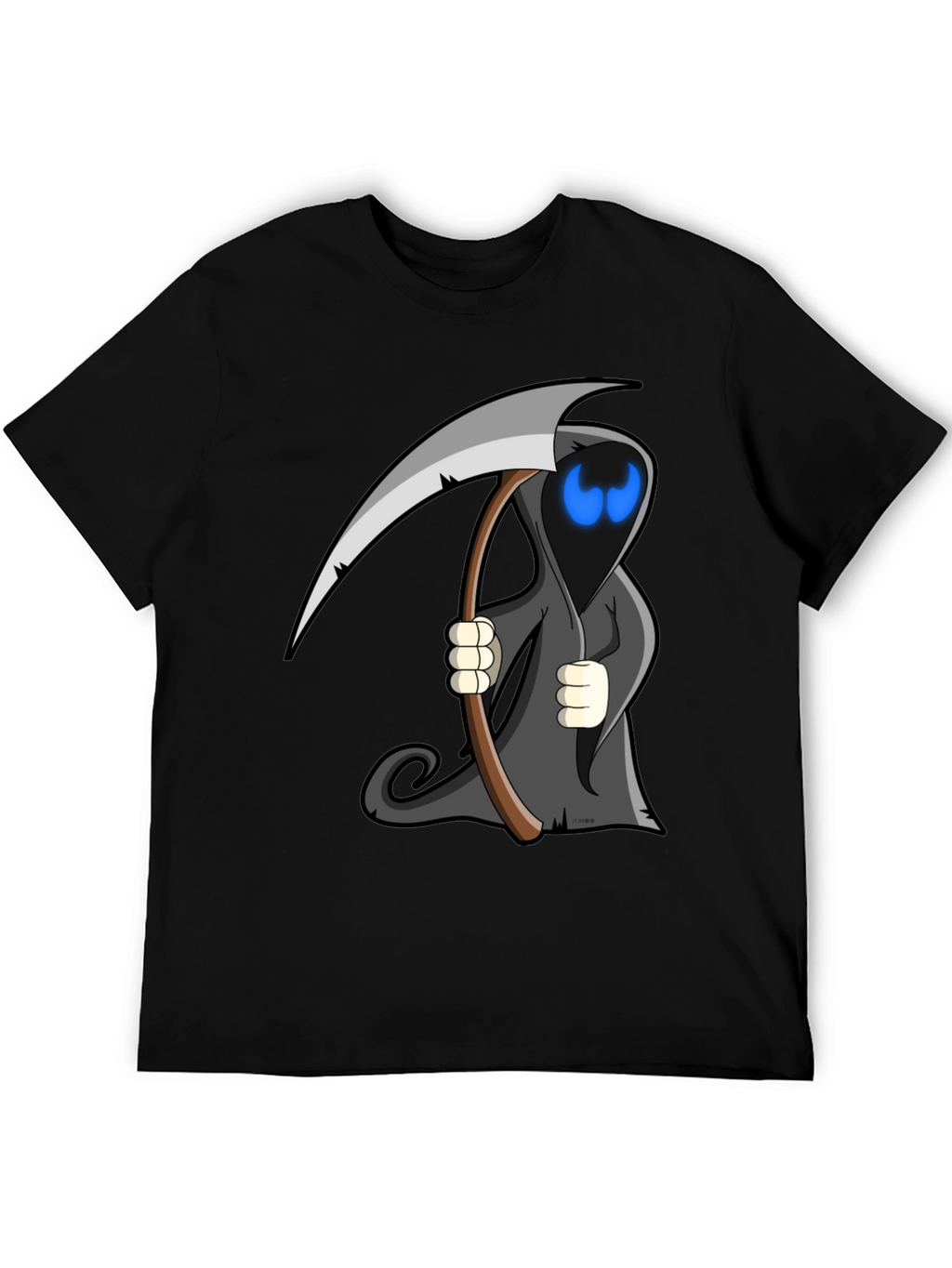 Grim Reaper T-Shirt - Mens Black Graphic Tee