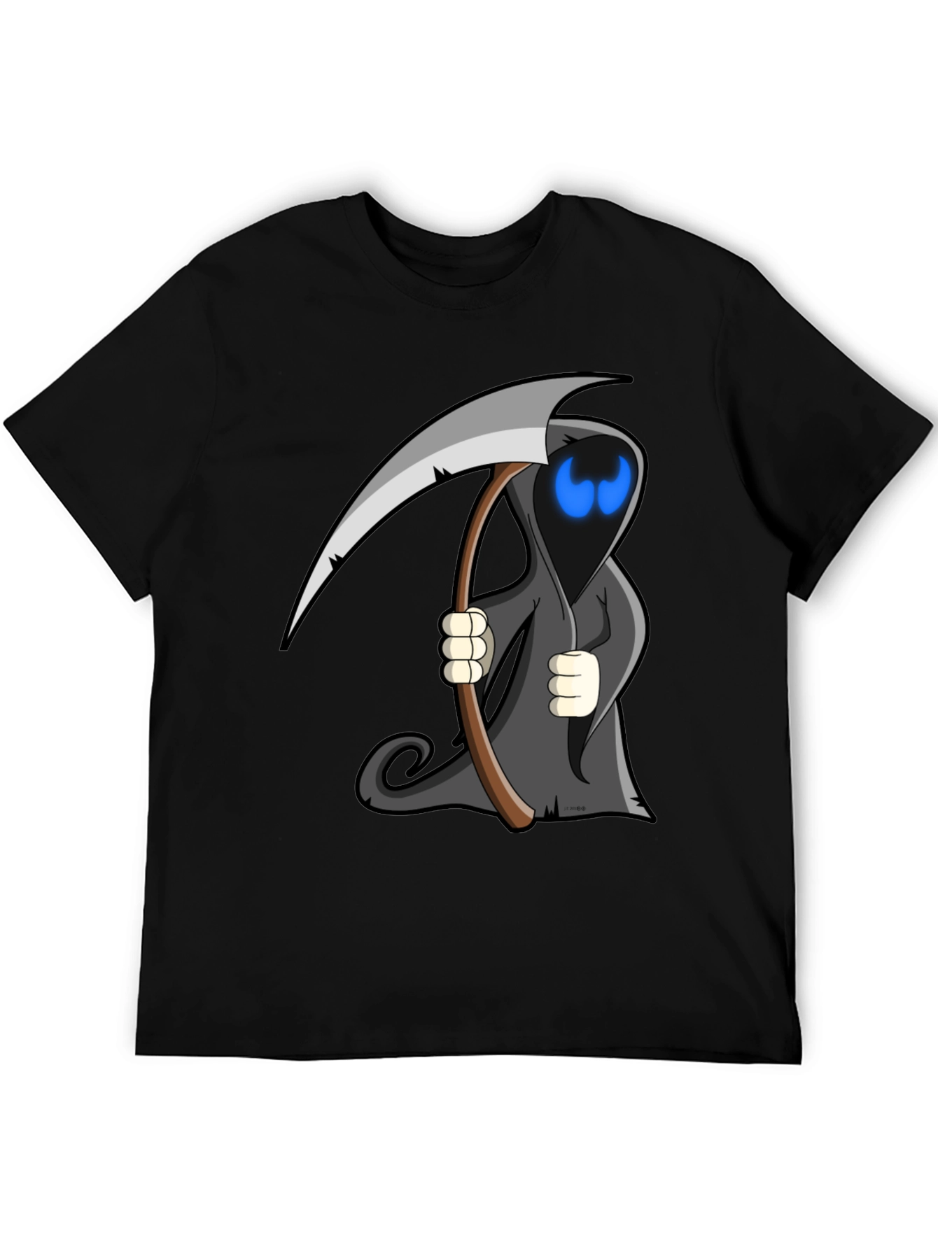 Grim Reaper T-Shirt - Mens Black Graphic Tee