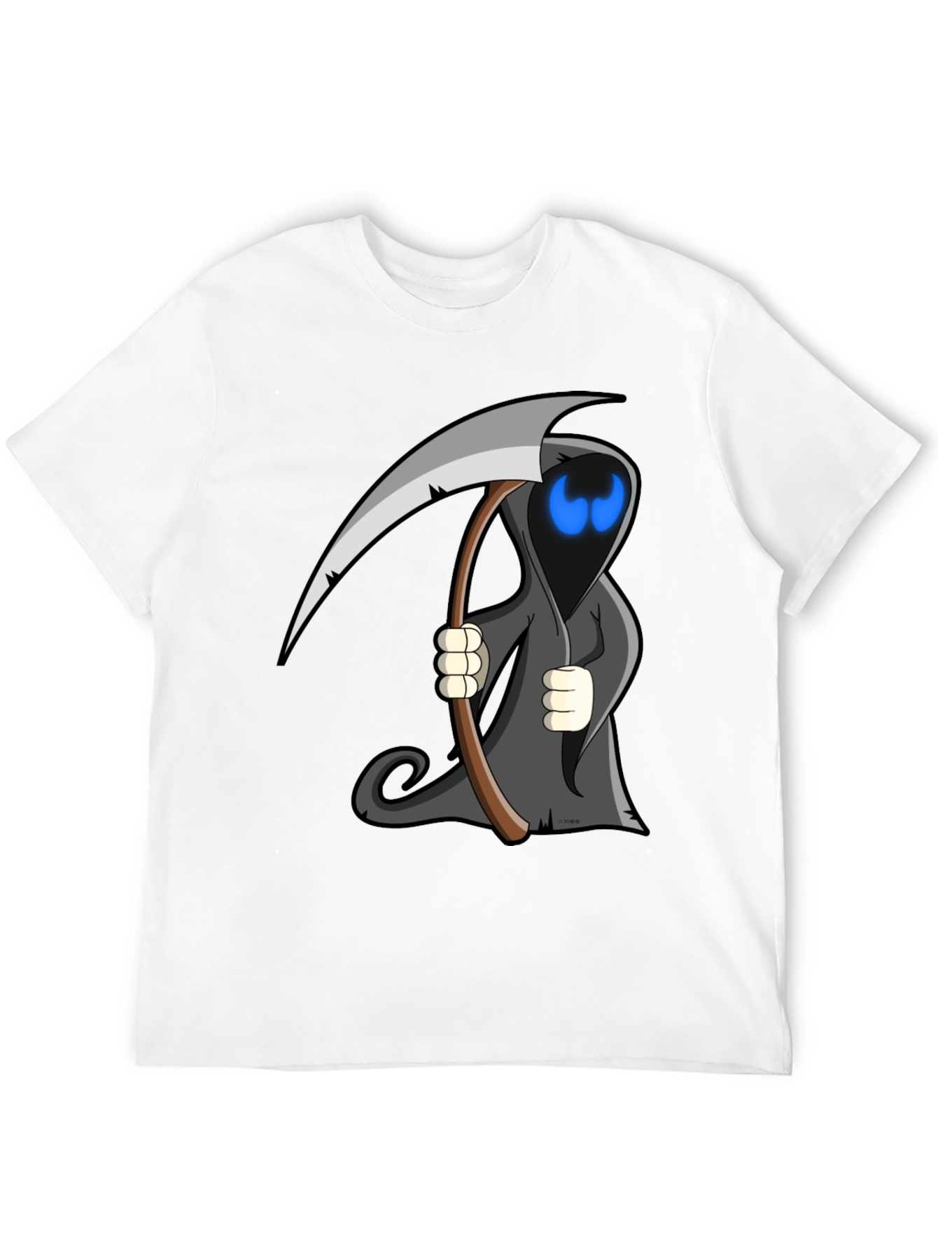 Grim Reaper T-Shirt - Mens Black Graphic Tee