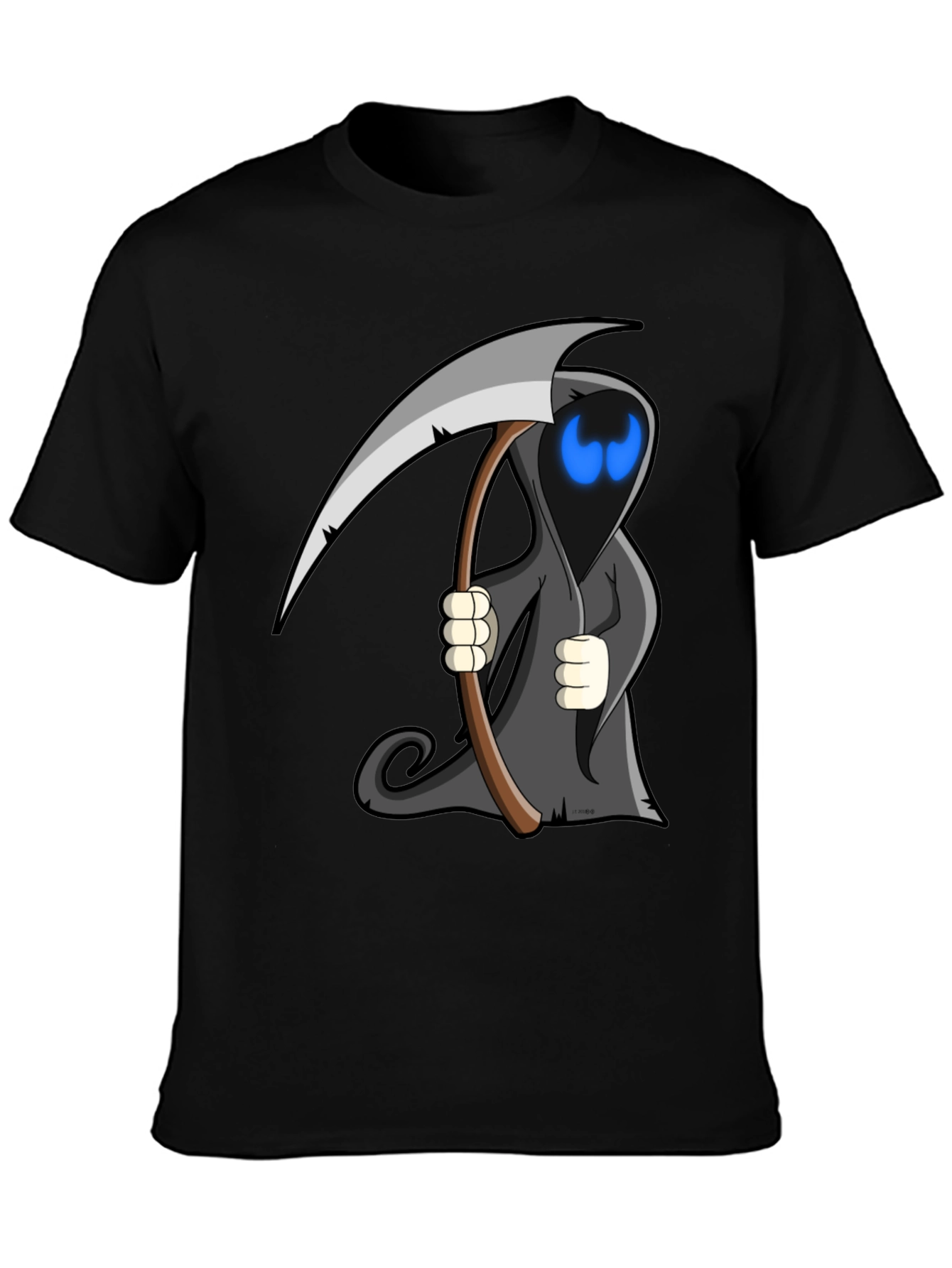 Grim Reaper T-Shirt - Mens Black Graphic Tee