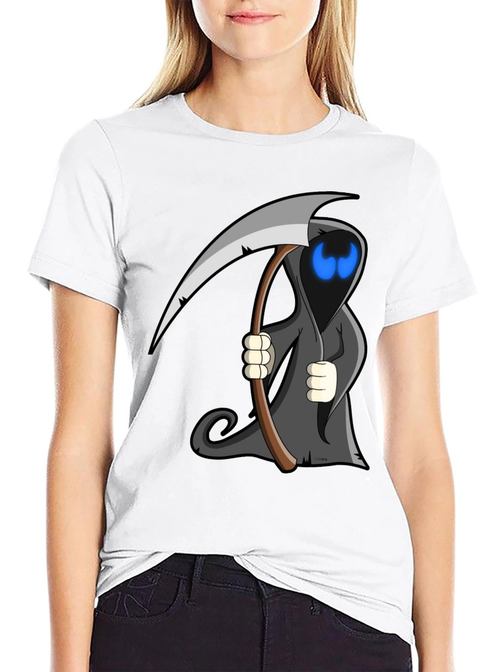 Grim Reaper T-Shirt - Mens Black Graphic Tee