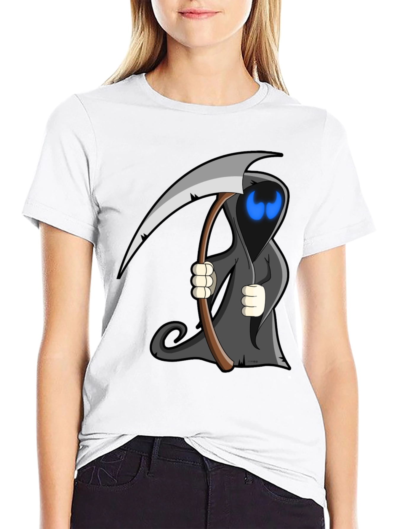 Grim Reaper T-Shirt - Mens Black Graphic Tee