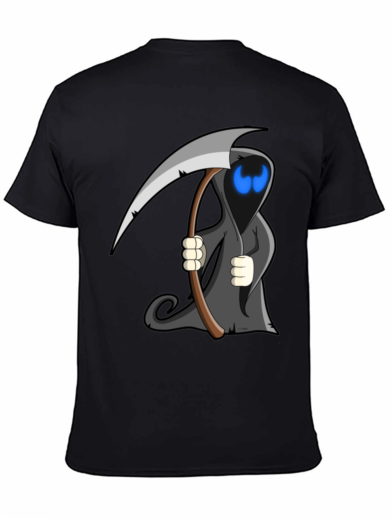Grim Reaper T-Shirt - Mens Black Graphic Tee