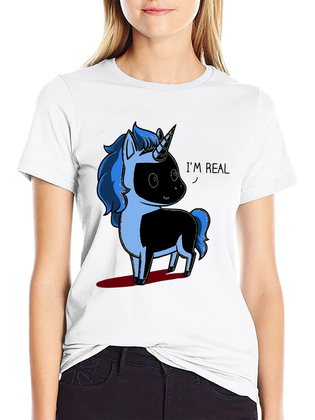 Unicorn Graphic T-Shirt - Im Real!