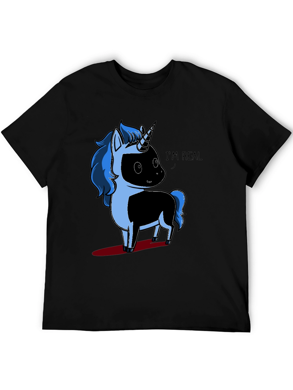 Unicorn Graphic T-Shirt - Im Real!