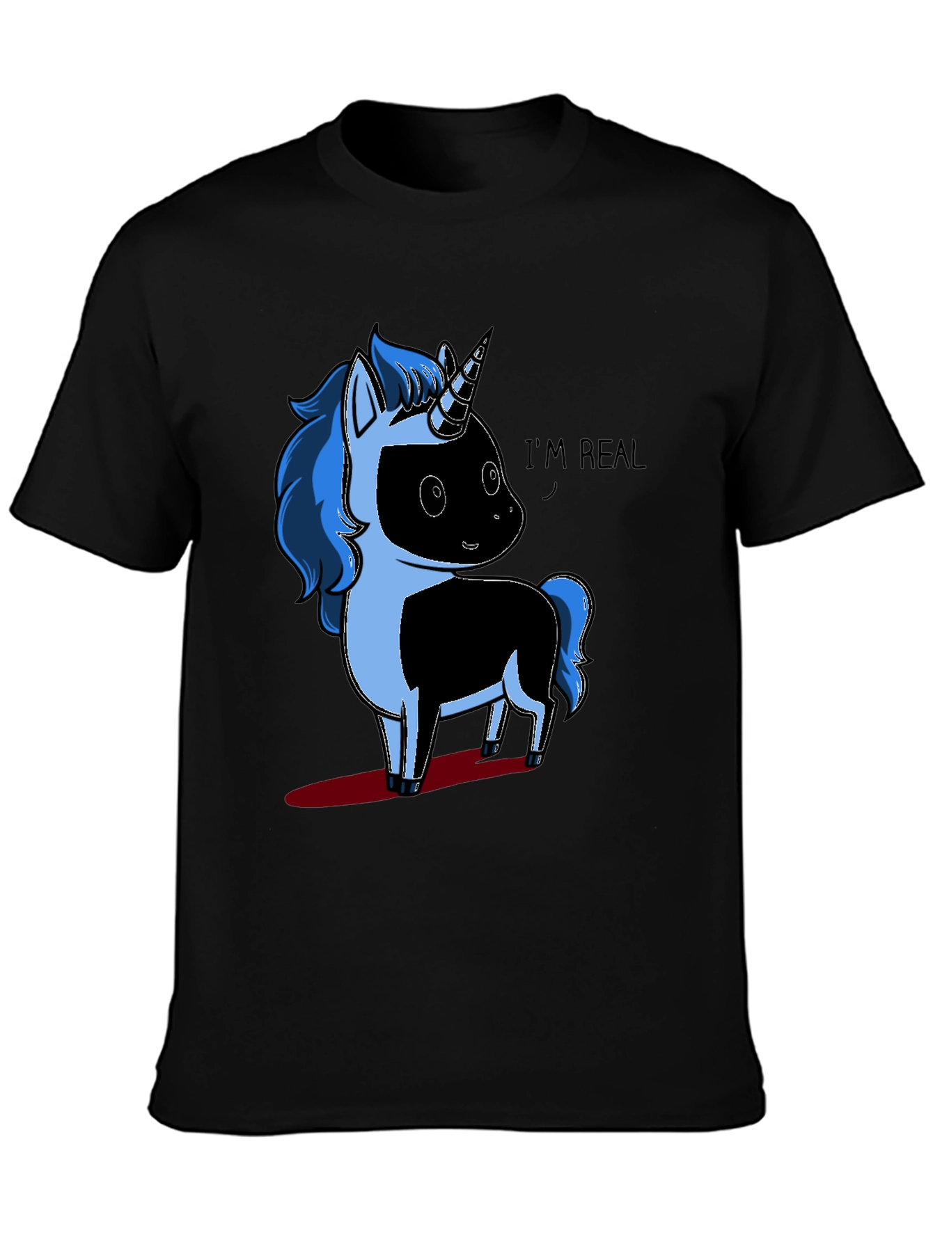 Unicorn Graphic T-Shirt - Im Real!
