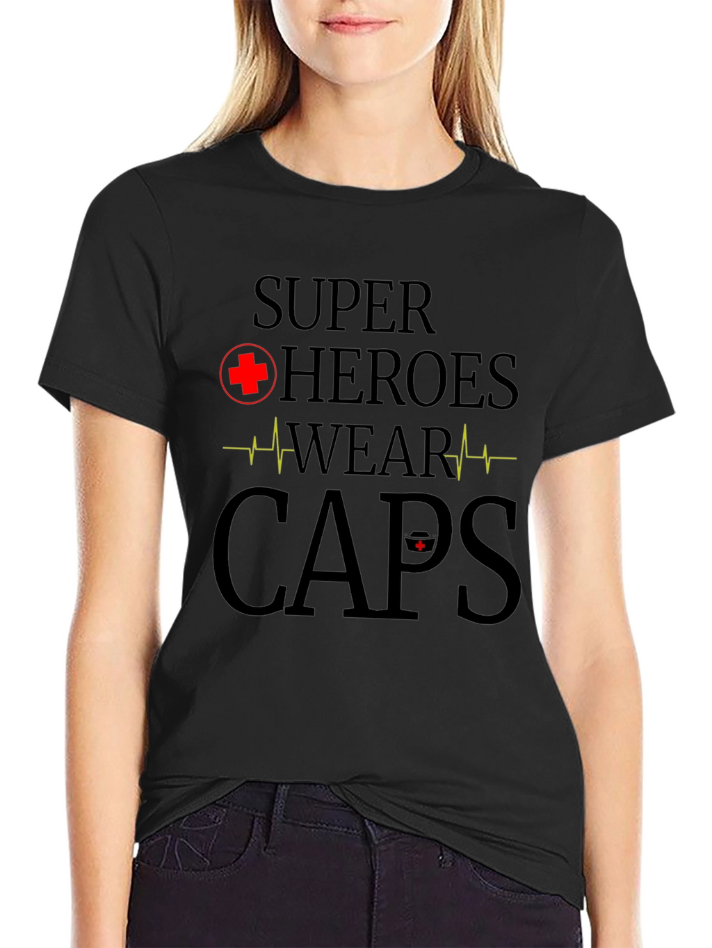Superhero Nurse T-Shirt - Wear Caps!