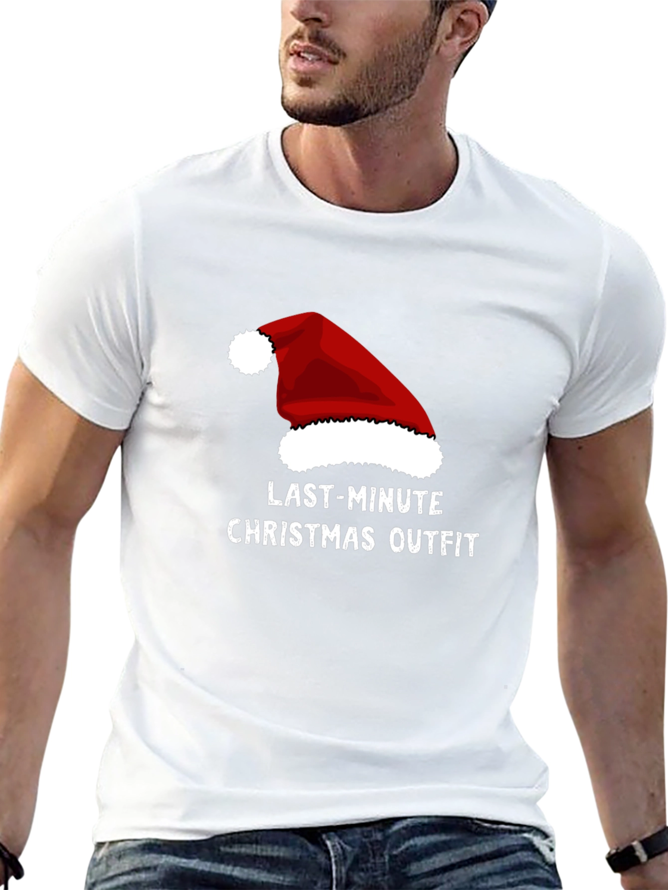 Last-Minute Christmas Outfit Graphic T-Shirt