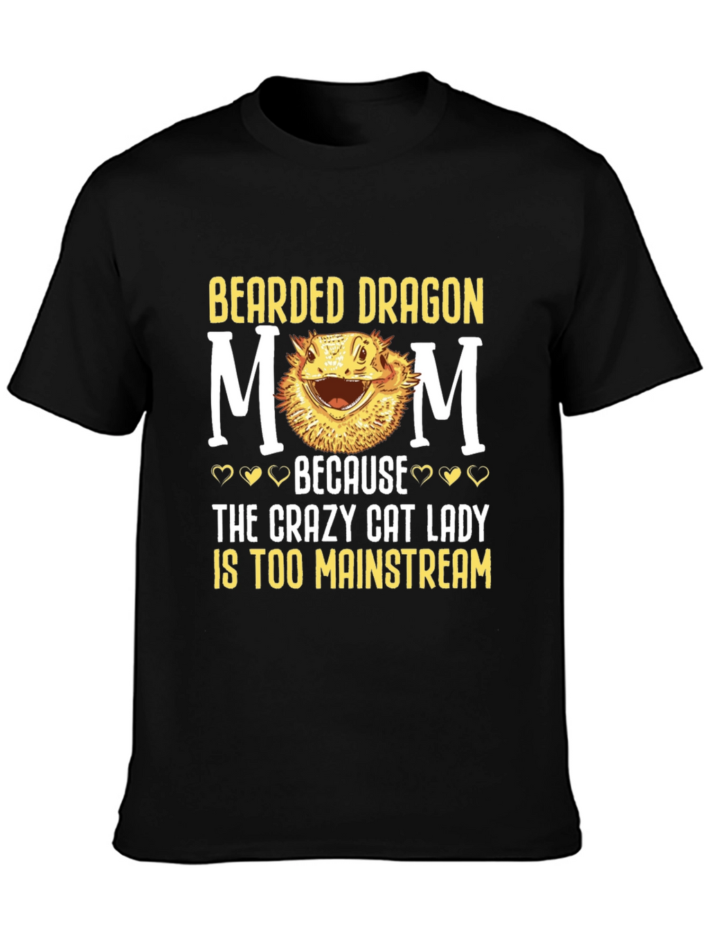 Bearded Dragon Mom T-Shirt - Crazy Cat Lady Alternative