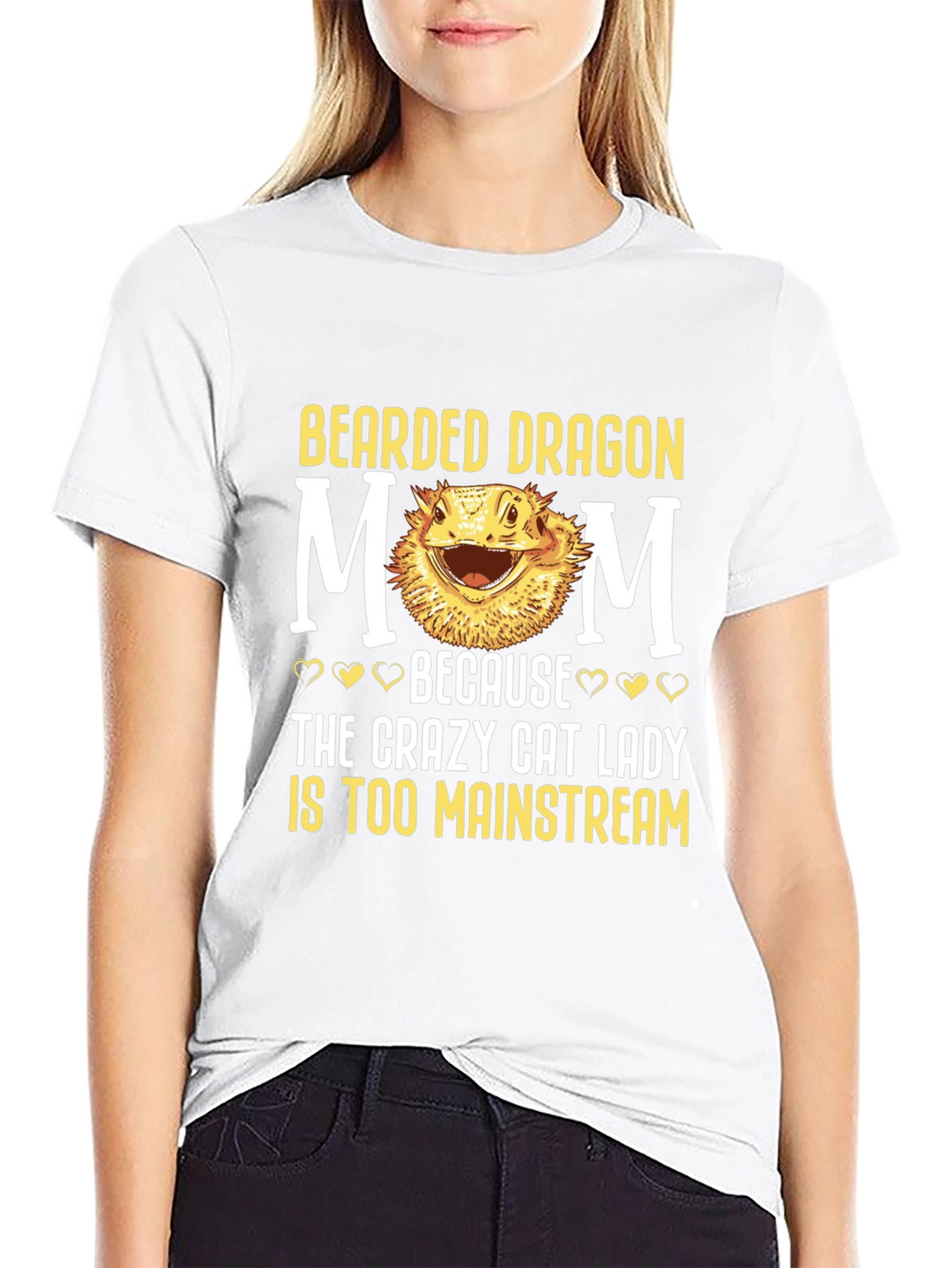 Bearded Dragon Mom T-Shirt - Crazy Cat Lady Alternative