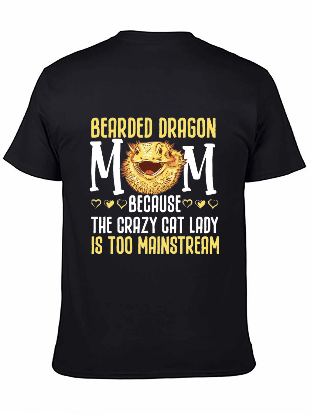 Bearded Dragon Mom T-Shirt - Crazy Cat Lady Alternative