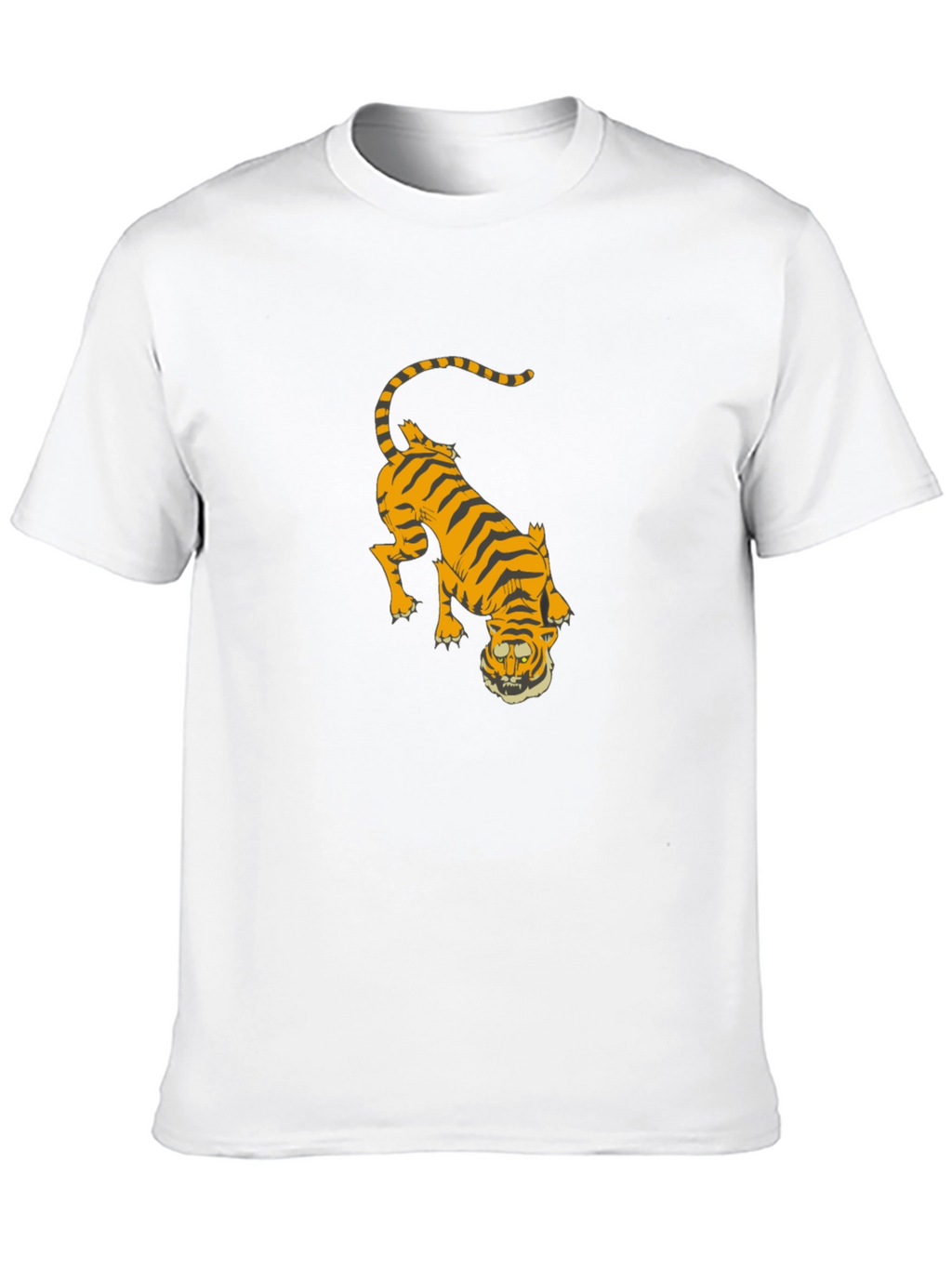 Tiger Graphic Black T-Shirt