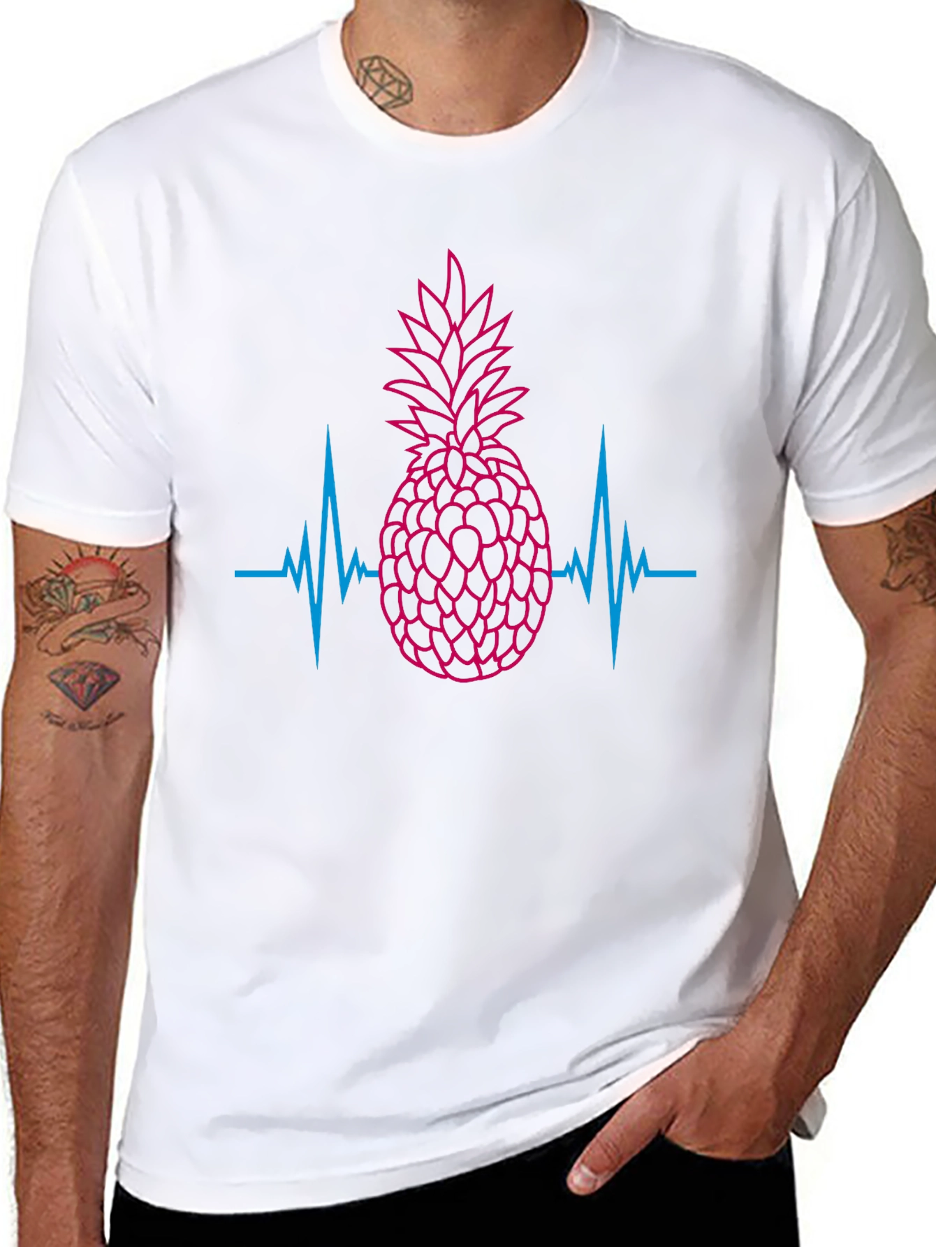 Pineapple Heartbeat T-Shirt