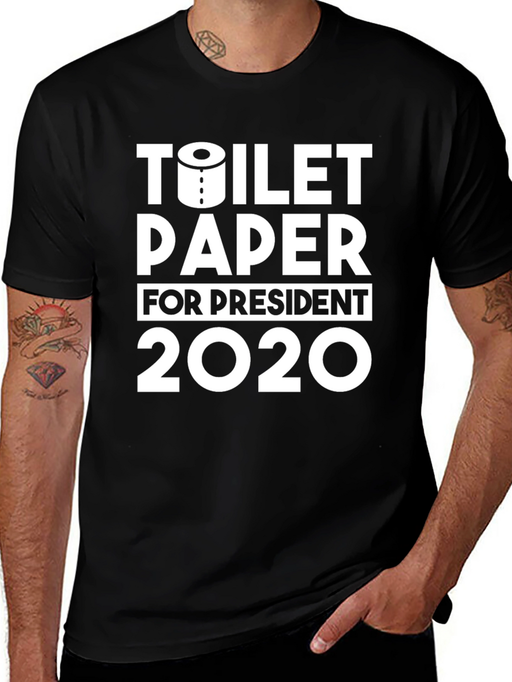 Toilet Paper For President 2020 T-Shirt