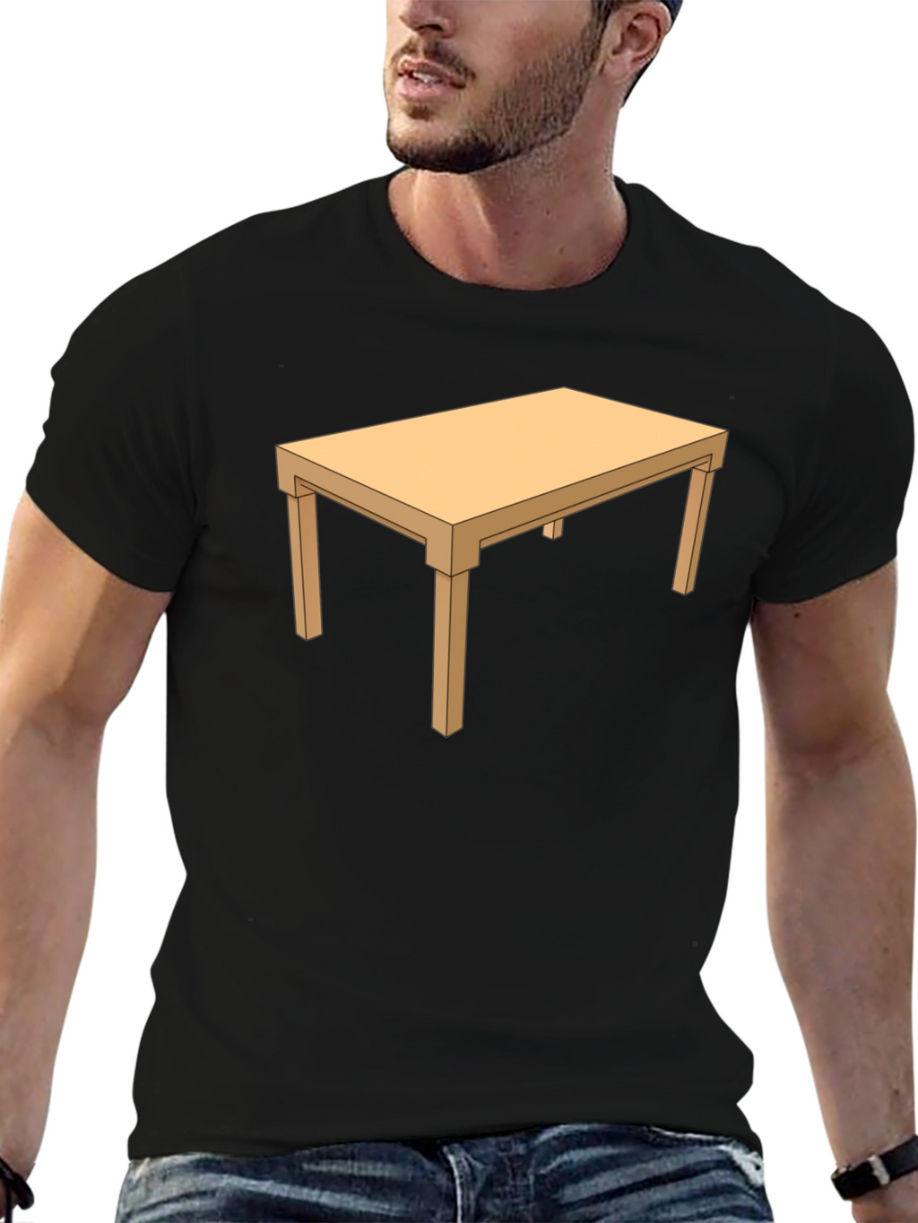Table Graphic Tee - Modern Casual Style