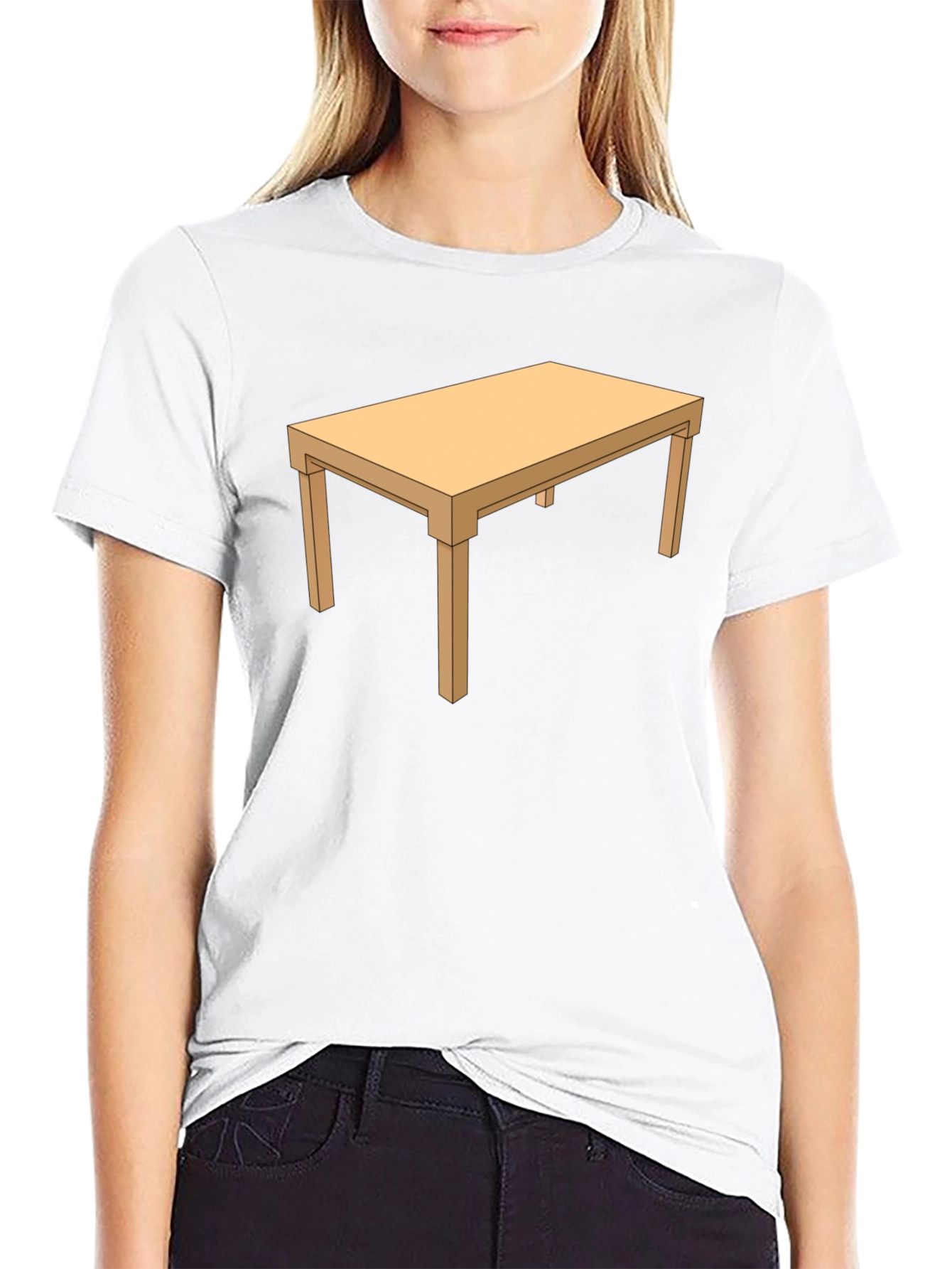 Table Graphic Tee - Modern Casual Style