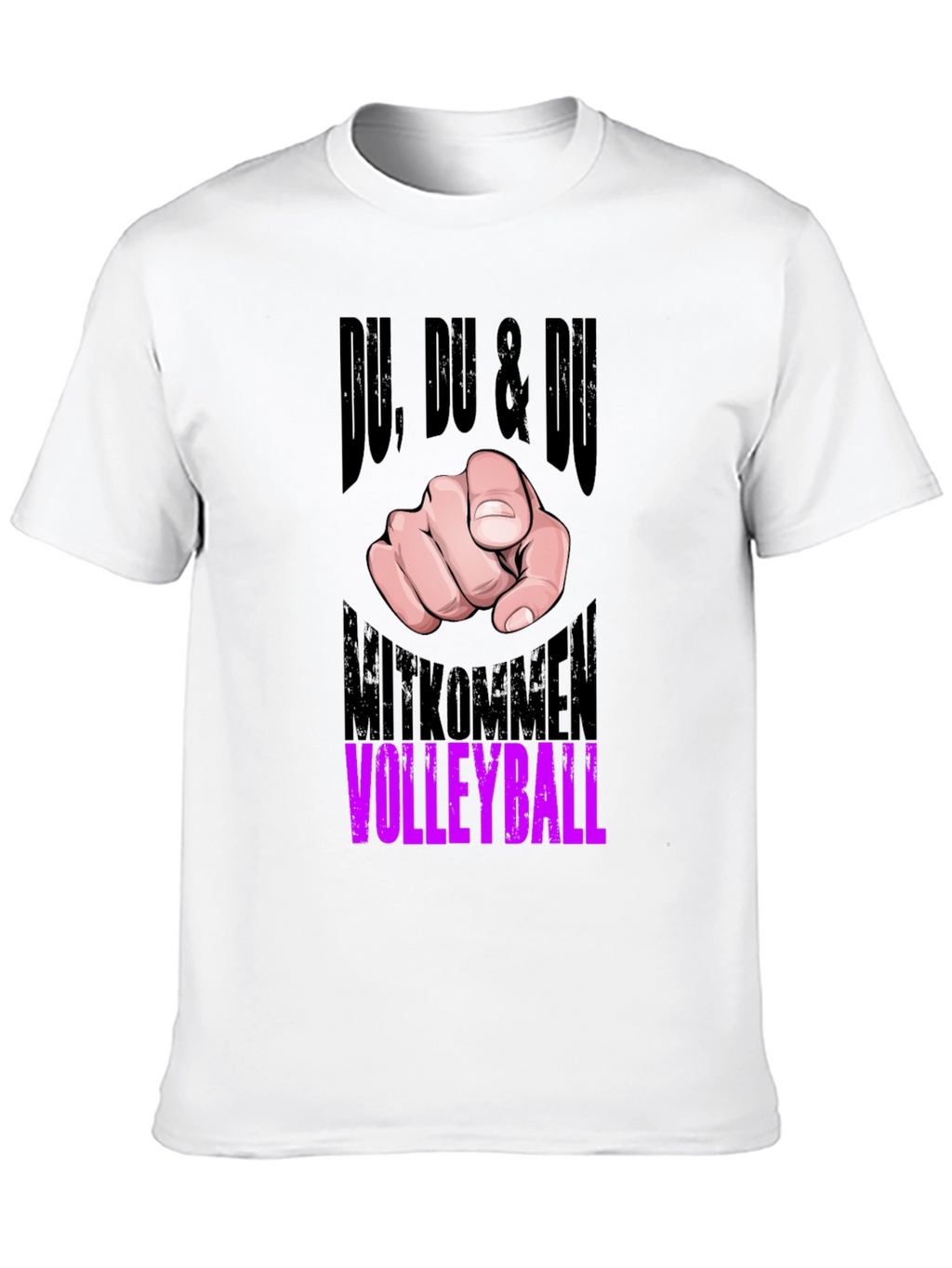 Du Volleyball Graphic Tee