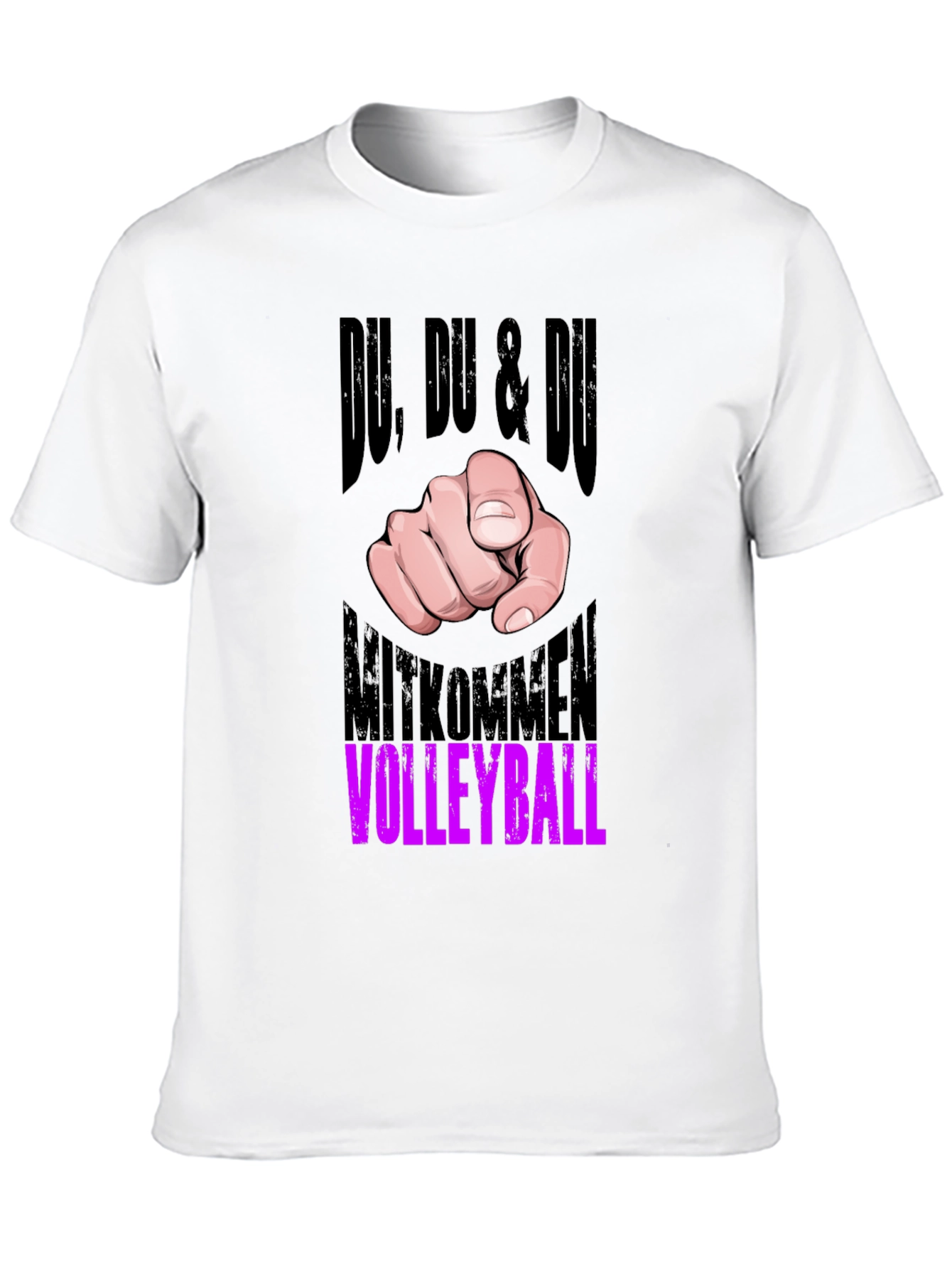 Du Volleyball Graphic Tee